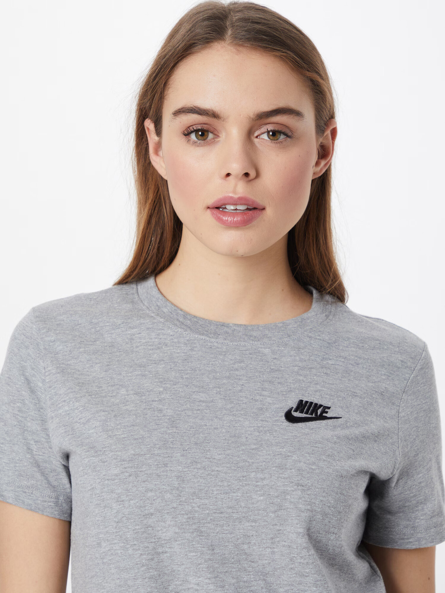 Nike Sportswear Tričko sivá melírovaná / čierna - Pepit.sk