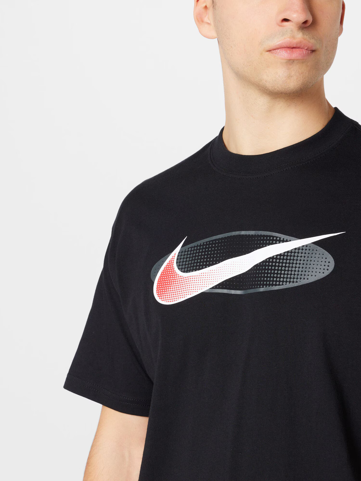 Nike Sportswear Tričko sivá / ružová / čierna / biela - Pepit.sk