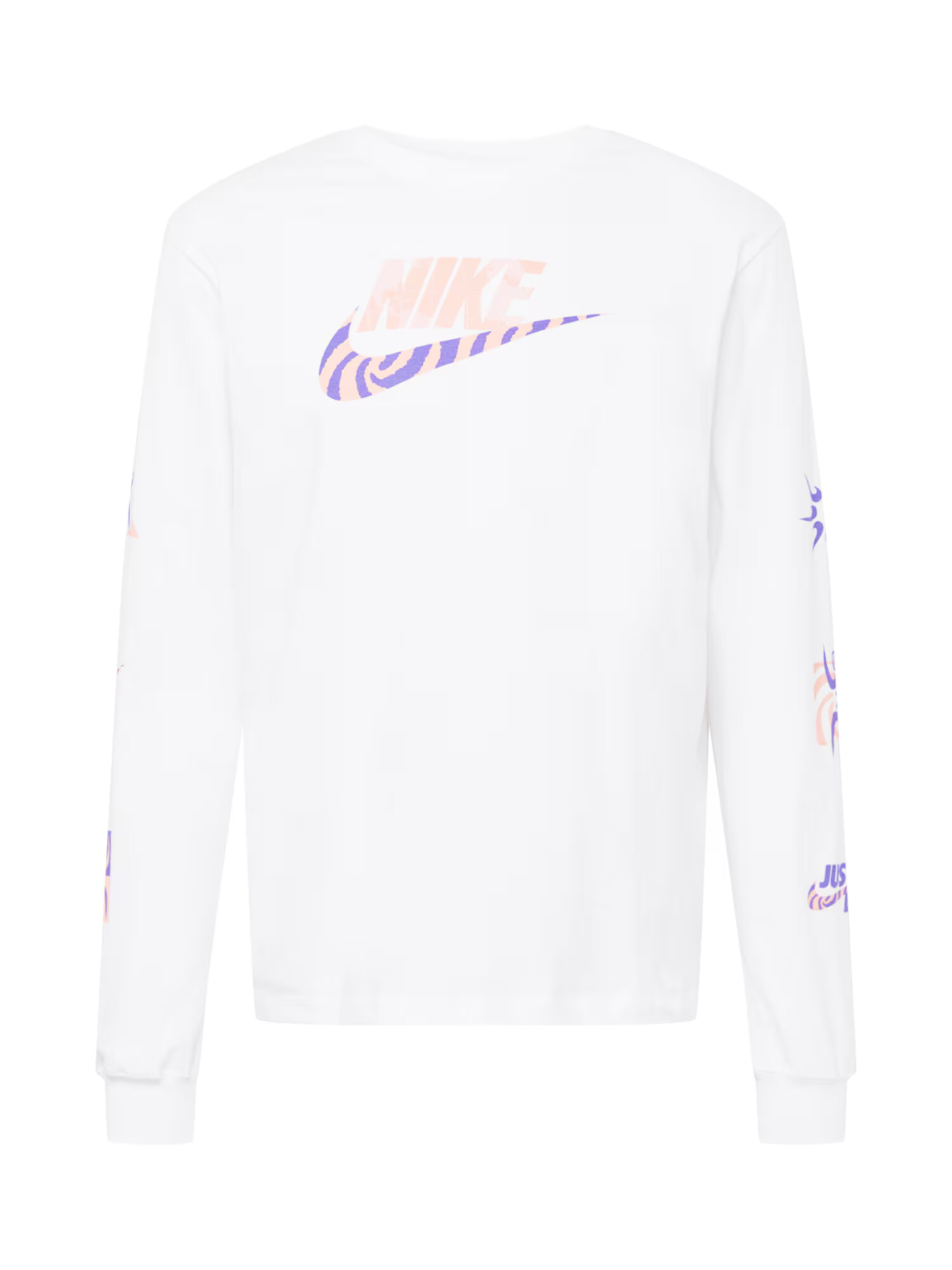 Nike Sportswear Tričko svetlofialová / oranžová / biela - Pepit.sk