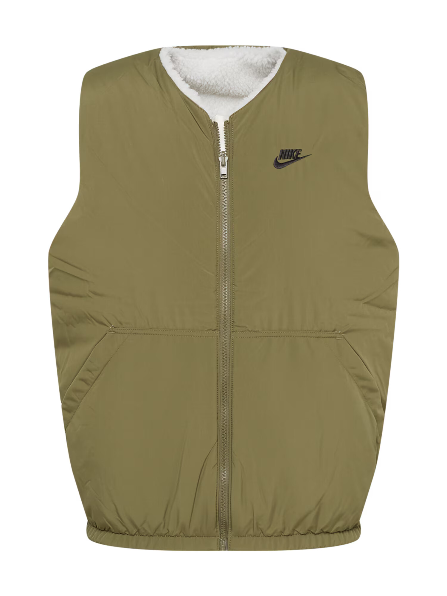 Nike Sportswear Vesta olivová / biela - Pepit.sk