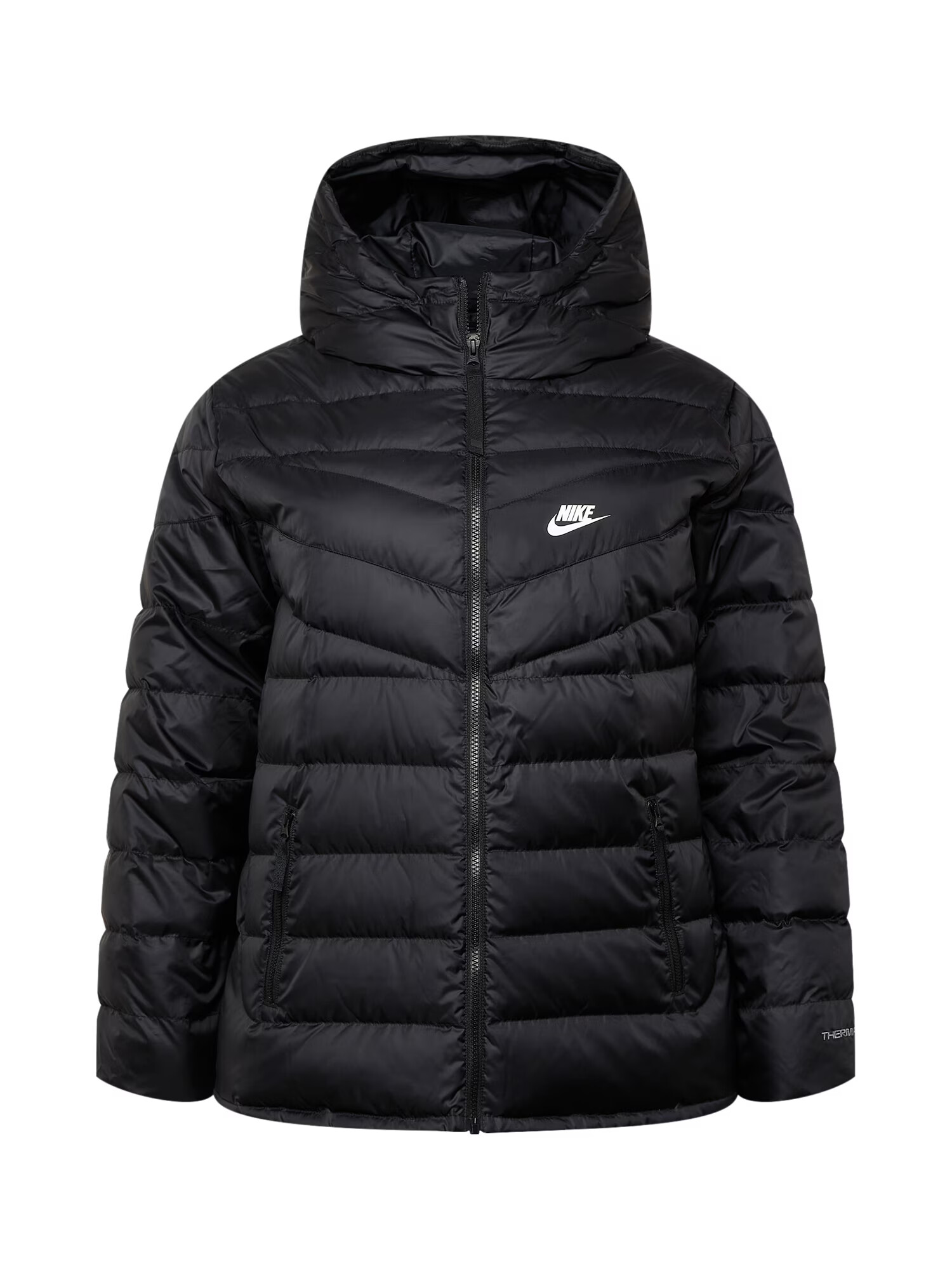 Nike Sportswear Zimná bunda čierna / biela - Pepit.sk