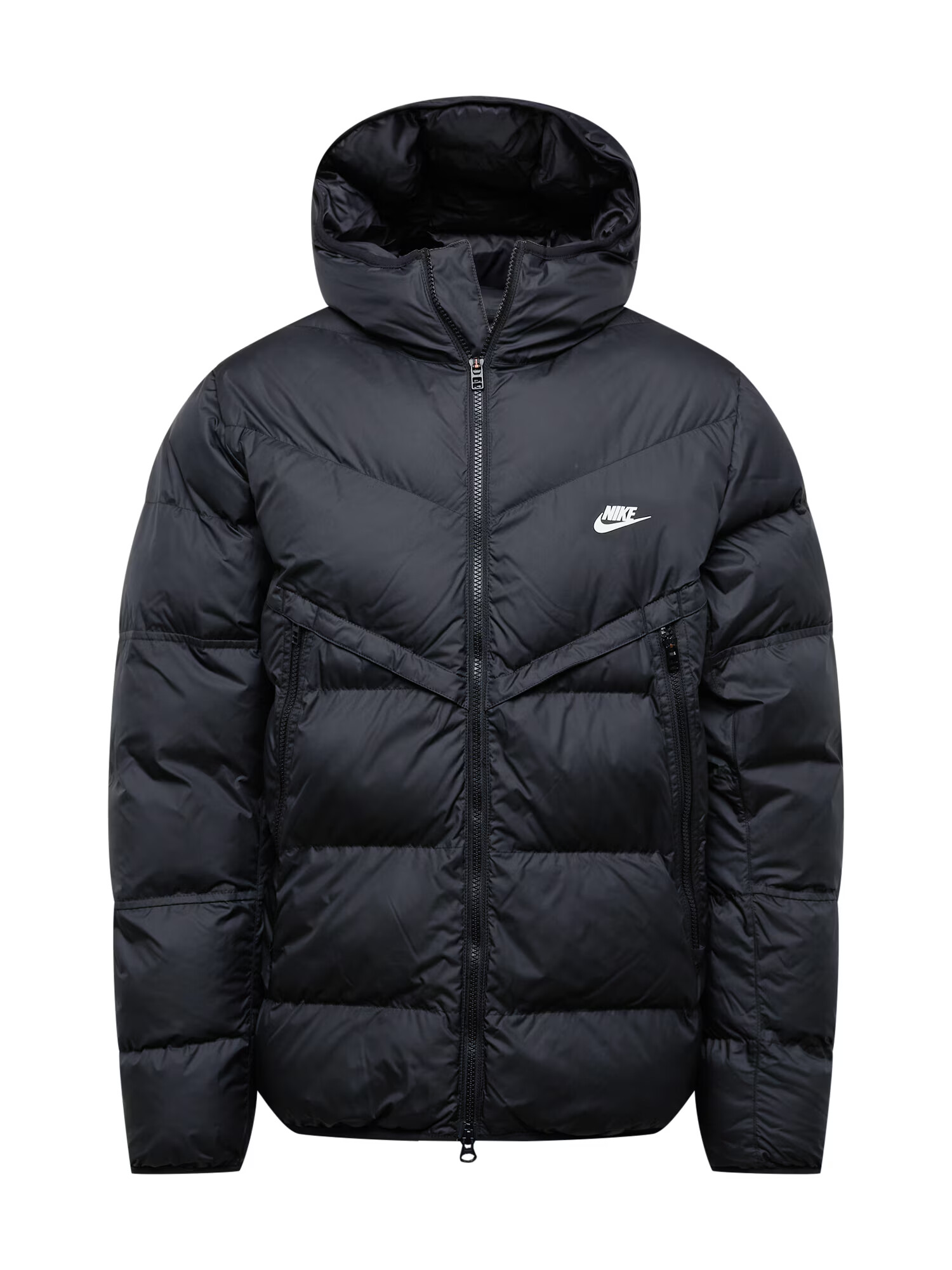 Nike Sportswear Zimná bunda čierna / biela - Pepit.sk