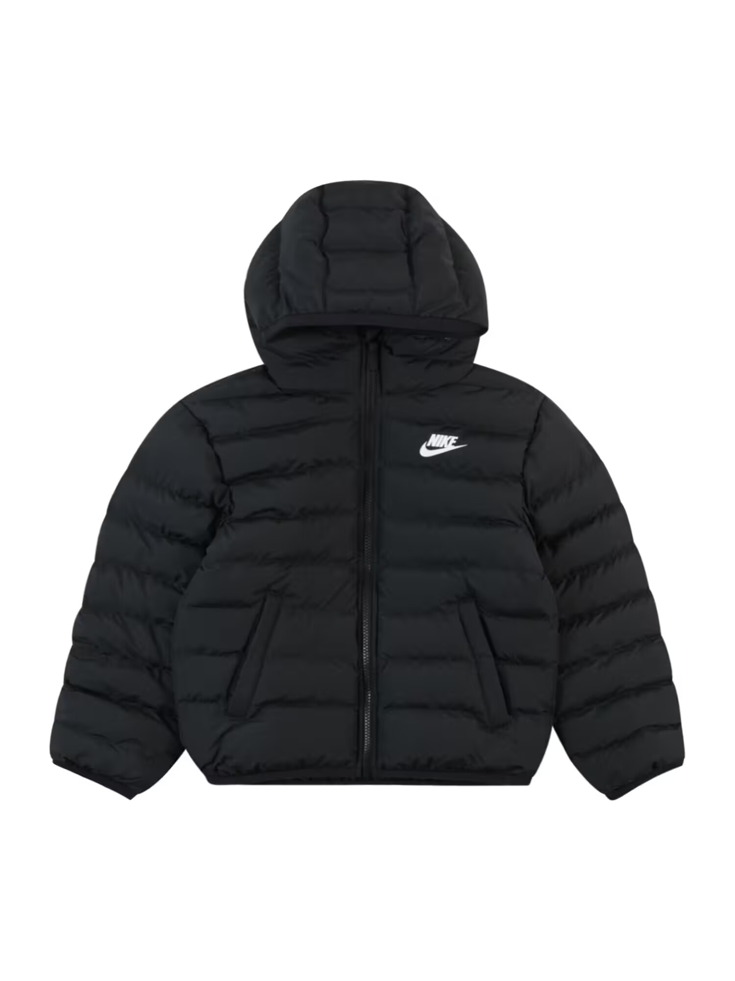 Nike Sportswear Zimná bunda čierna / biela - Pepit.sk