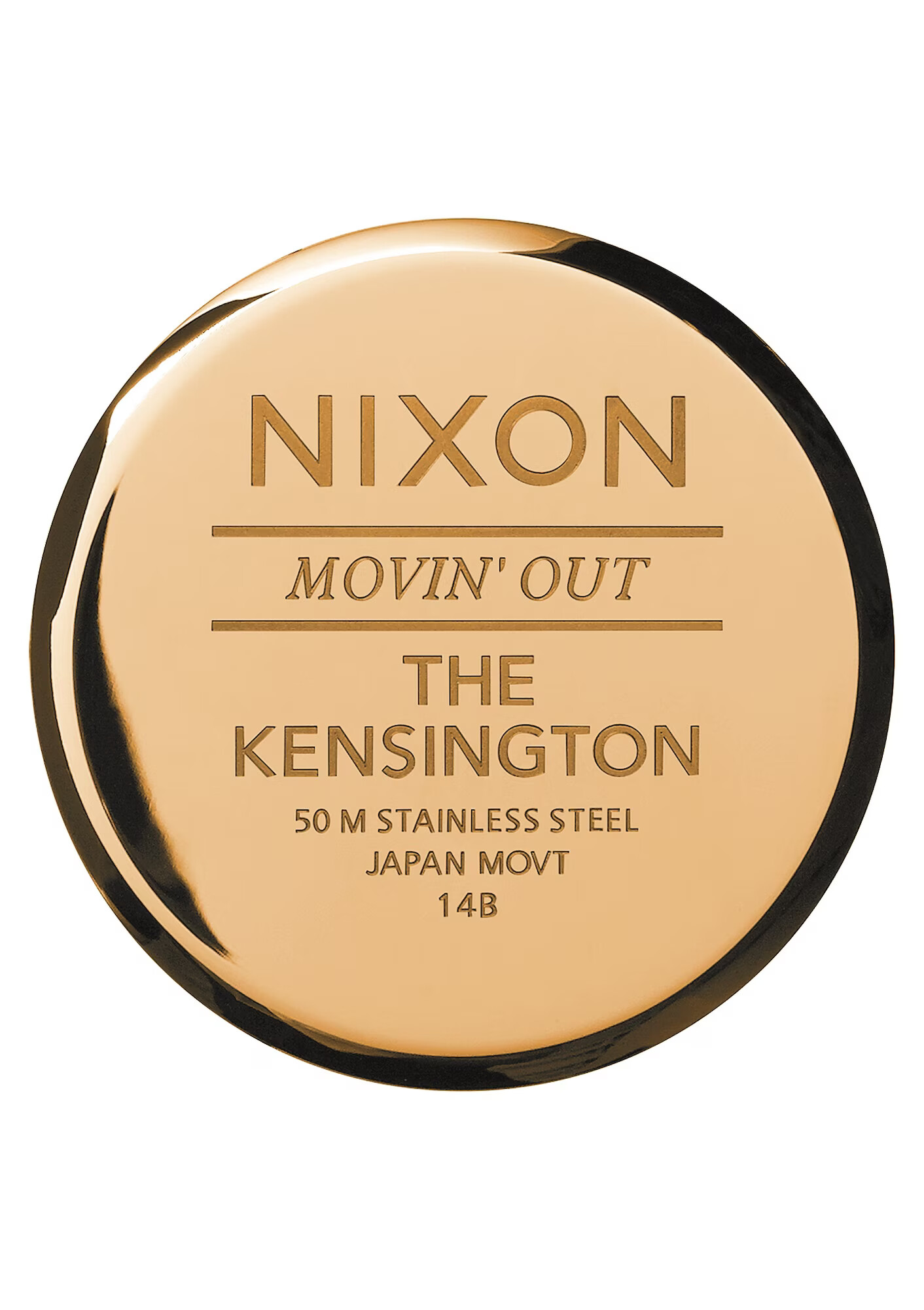 Nixon Analógové hodinky 'Kensington' zlatá - Pepit.sk