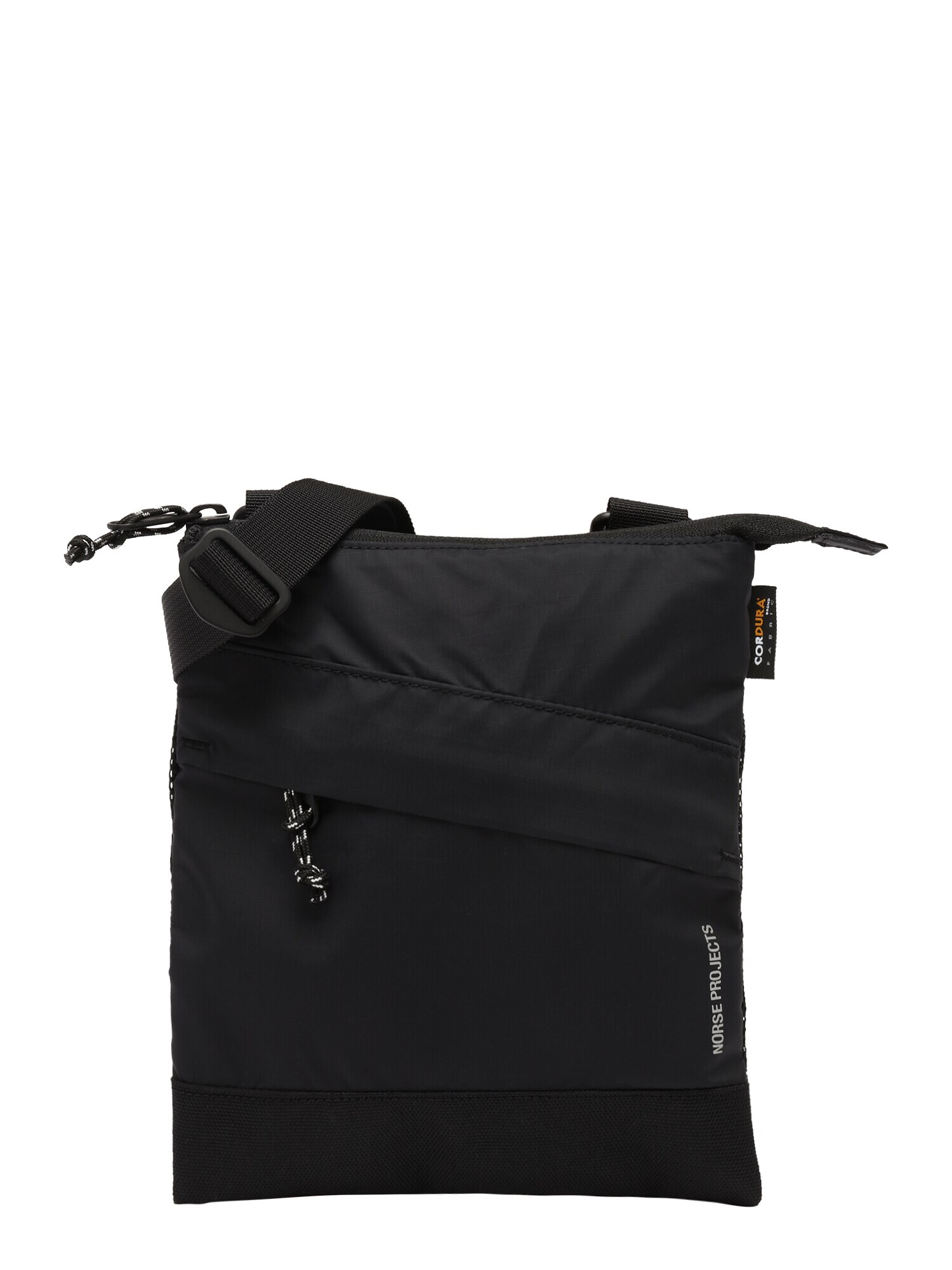 NORSE PROJECTS Taška cez rameno 'Ripstop Cordura Shoulder Bag' čierna / biela - Pepit.sk