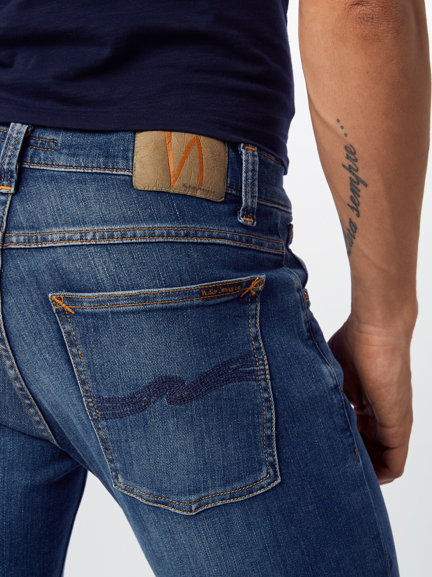 Nudie Jeans Co Džínsy modrá denim - Pepit.sk