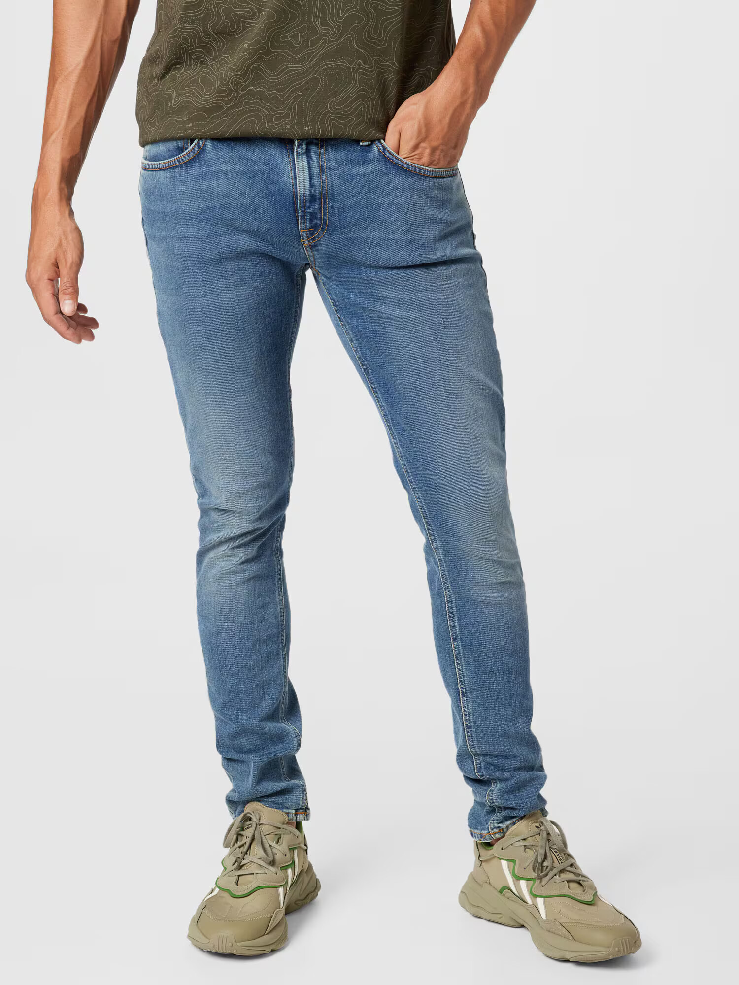 Nudie Jeans Co Džínsy modrá denim - Pepit.sk