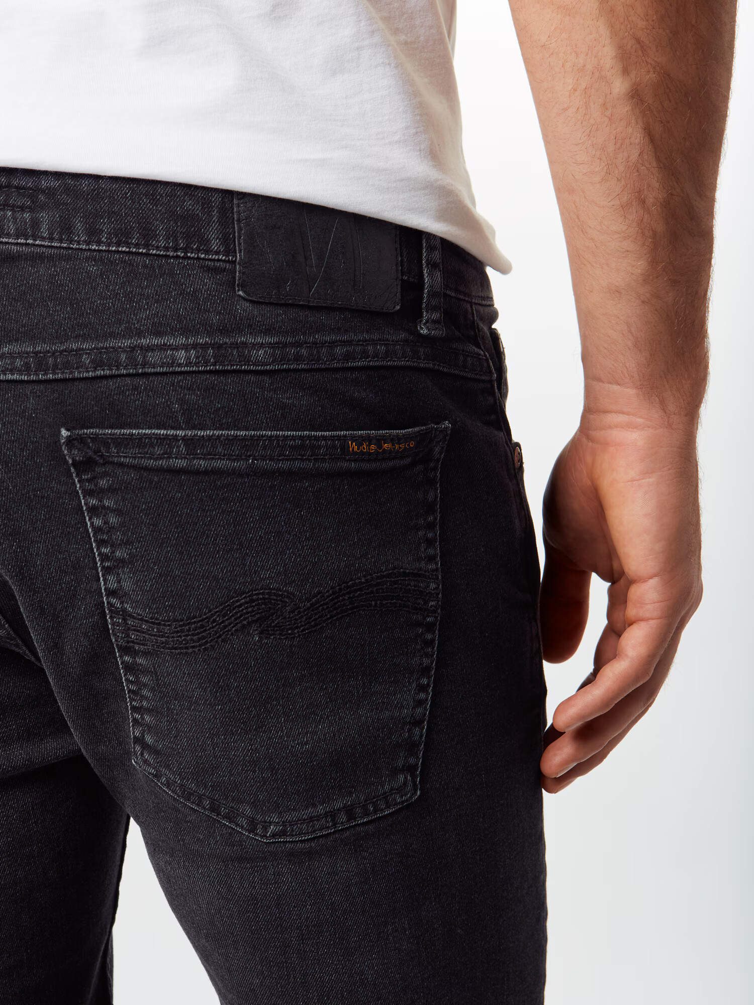 Nudie Jeans Co Džínsy 'Skinny Lin' čierny denim - Pepit.sk