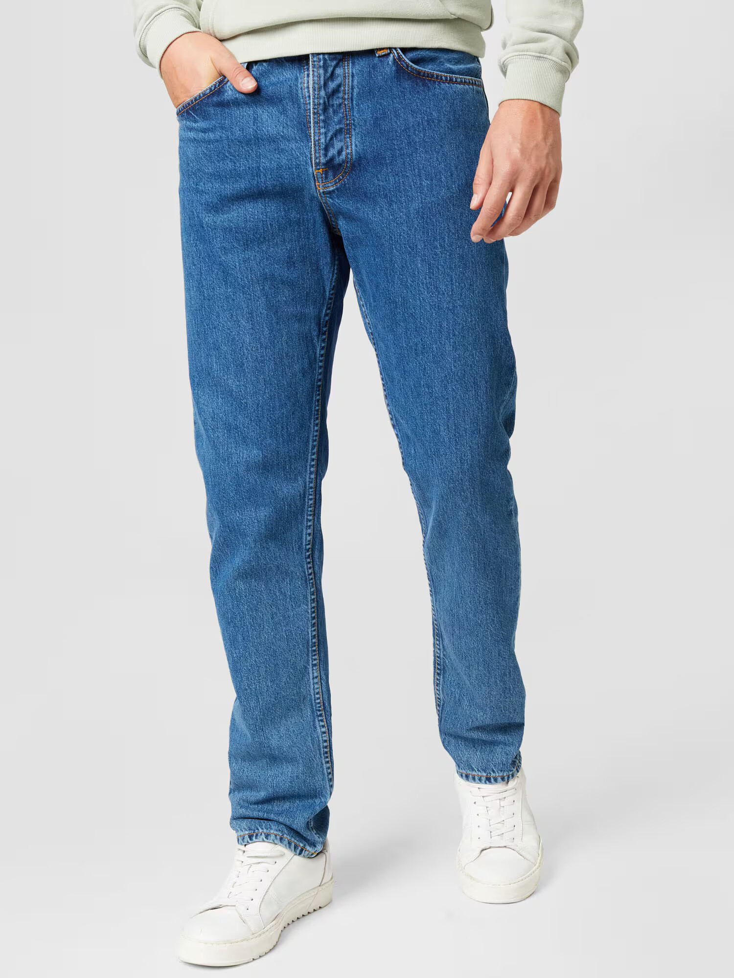 Nudie Jeans Co Džínsy 'Steady Eddie II' modrá denim - Pepit.sk