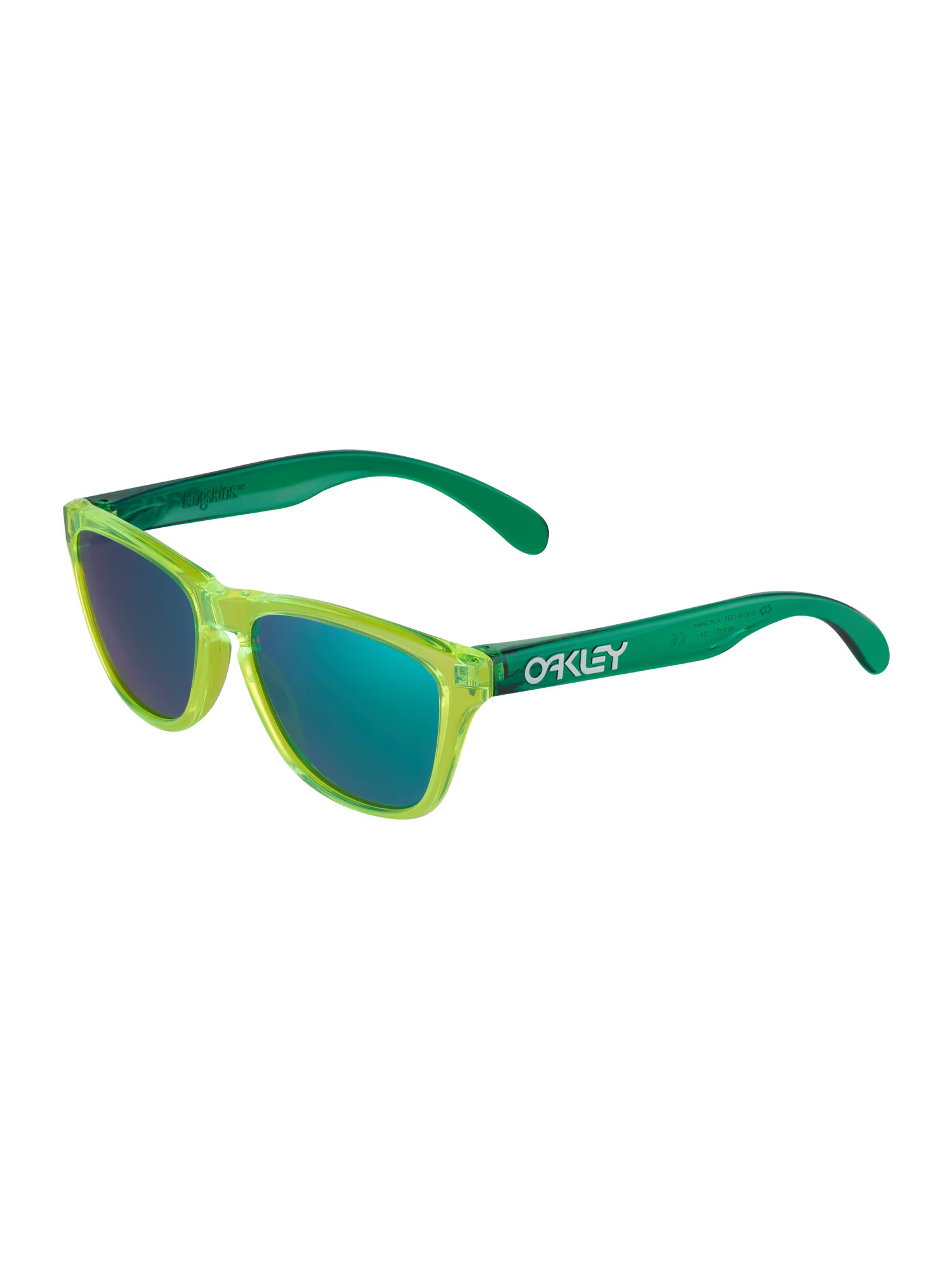 OAKLEY Športové okuliare 'FROGSKINS XXS' svetlozelená / tmavozelená - Pepit.sk