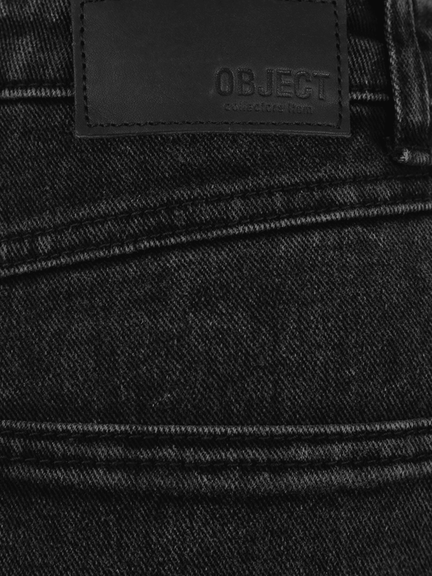 OBJECT Petite Džínsy 'ALLISON' čierny denim - Pepit.sk