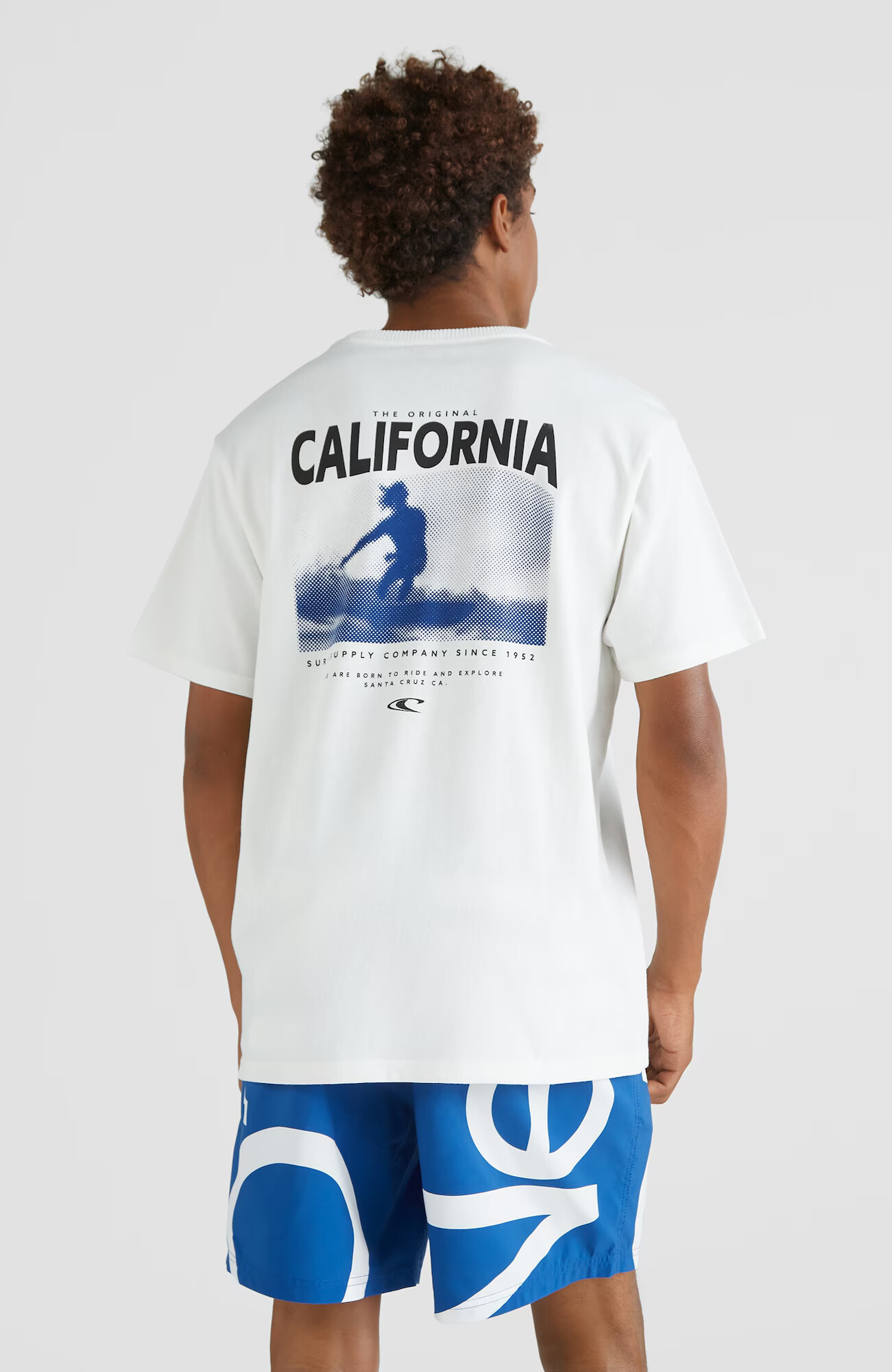 O'NEILL Tričko 'California' modrá / čierna / biela - Pepit.sk