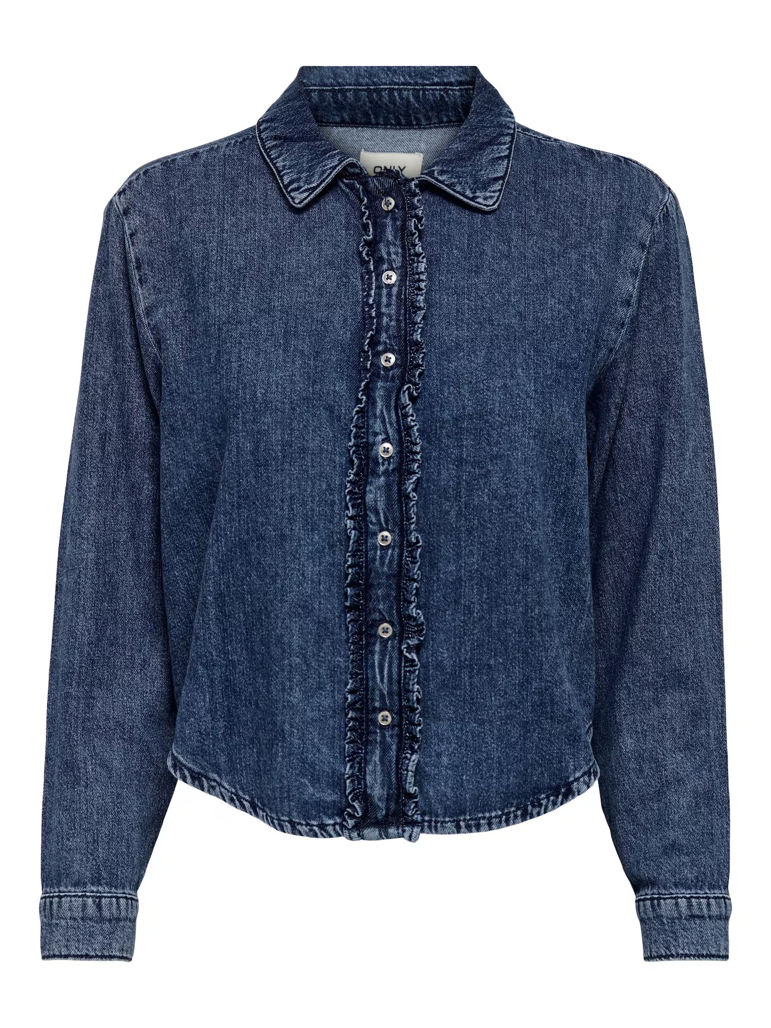 Only Petite Blúzka 'Annabel' modrá denim - Pepit.sk