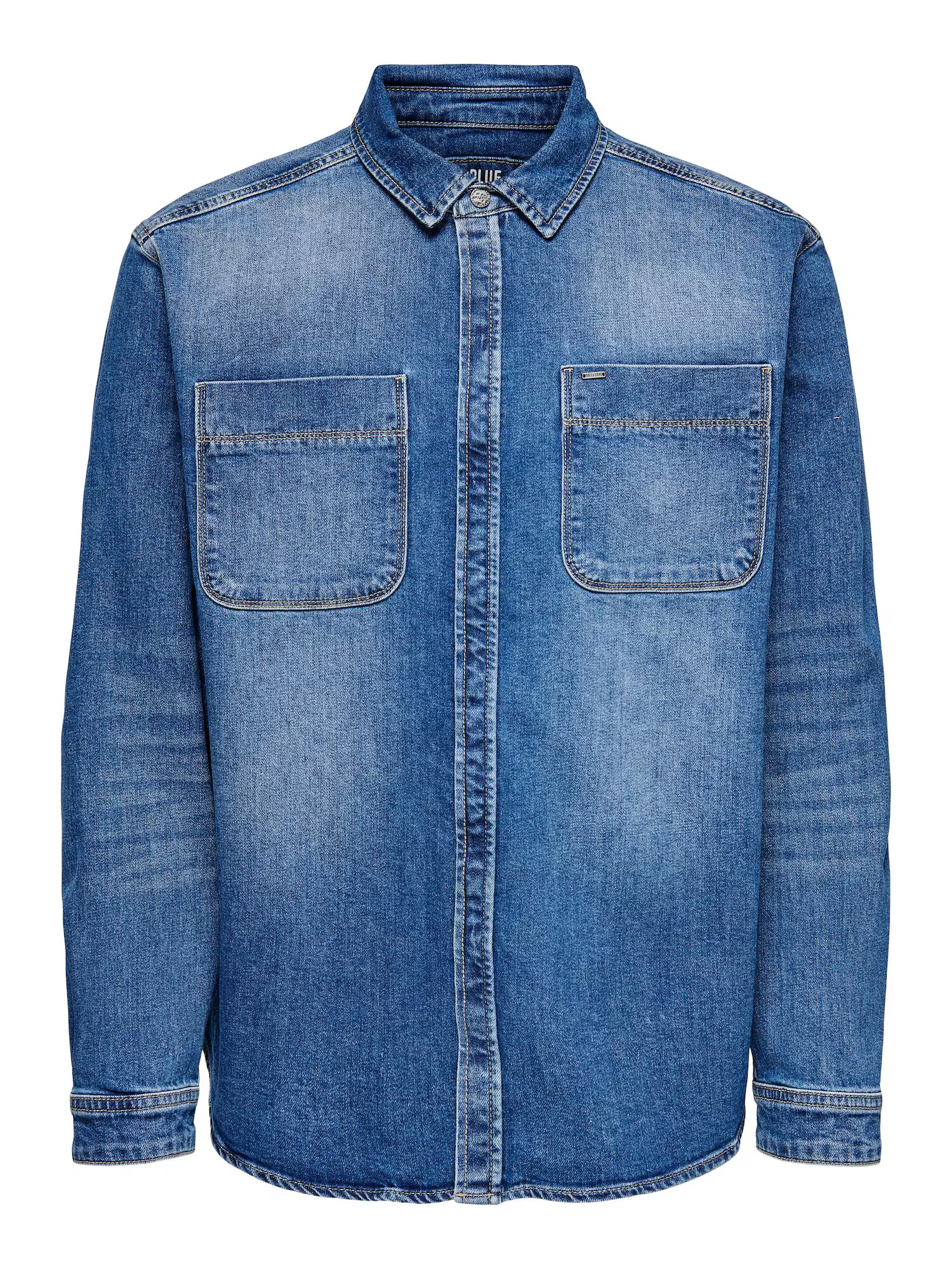 Only & Sons Košeľa 'Balder' modrá denim - Pepit.sk