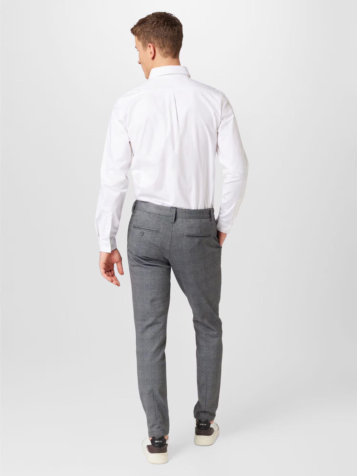 Only & Sons Chino nohavice 'Mark' sivá melírovaná - Pepit.sk