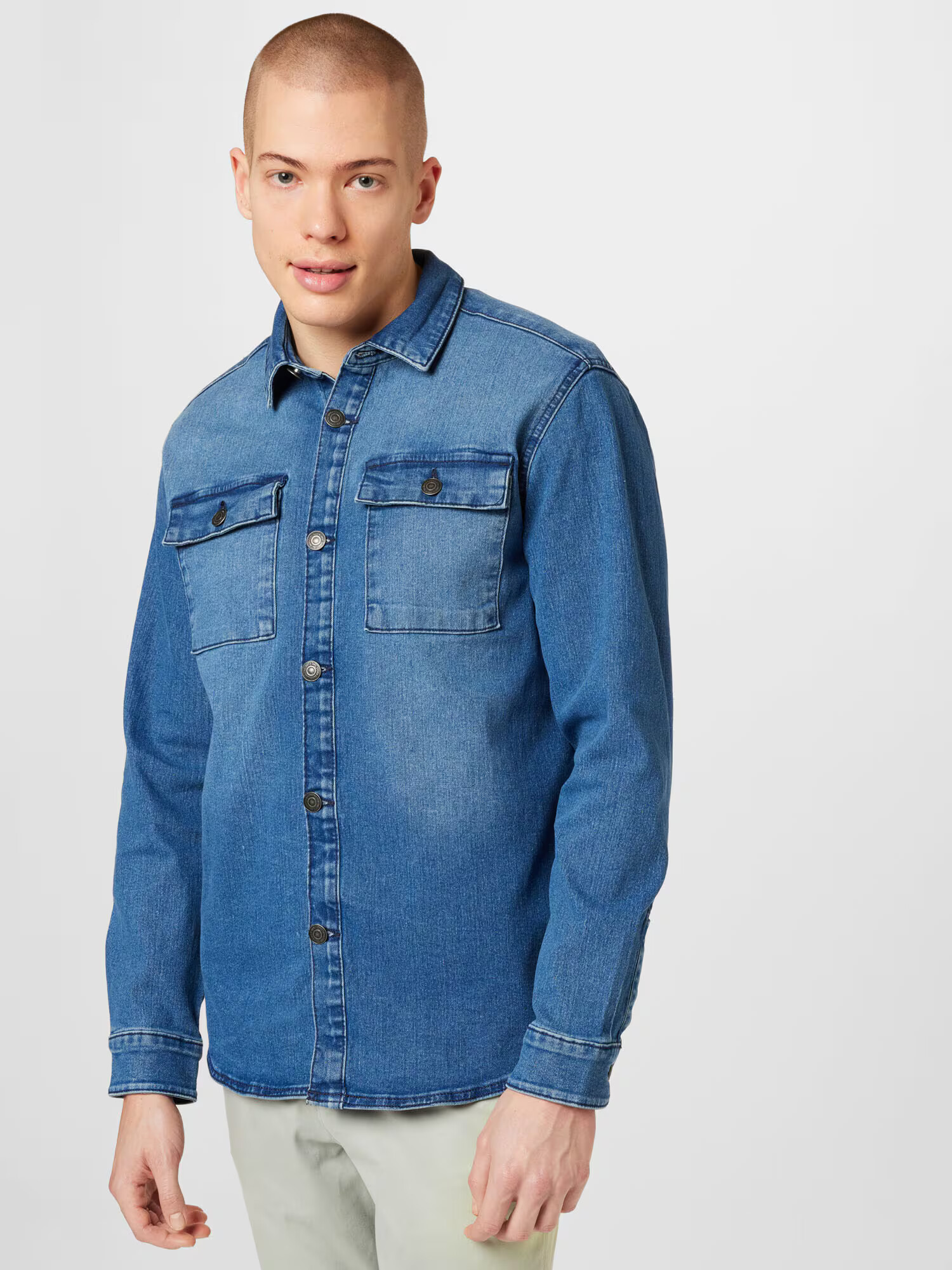 Only & Sons Prechodná bunda 'Camon' modrá denim - Pepit.sk