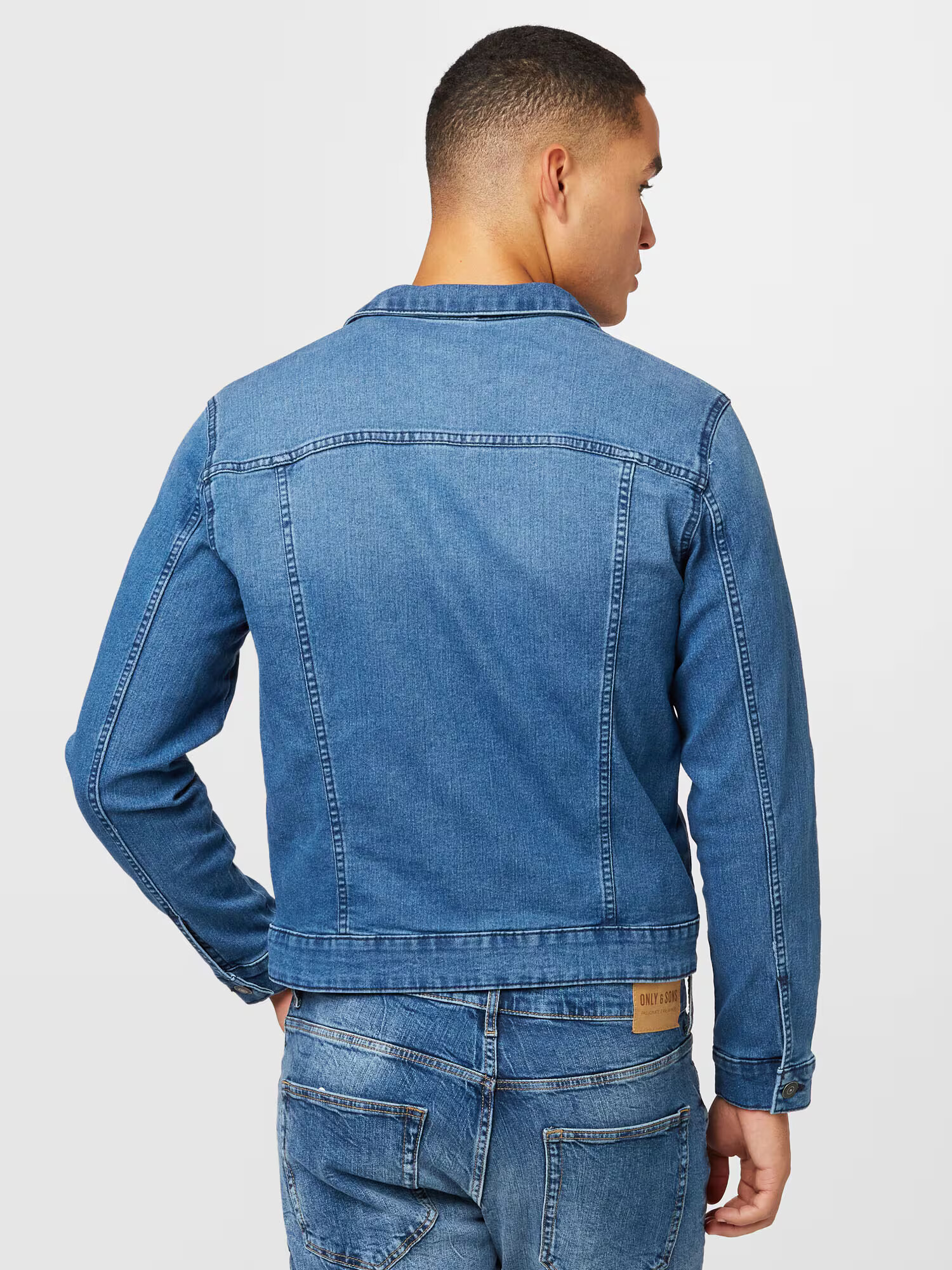 Only & Sons Prechodná bunda 'Coin' modrá denim - Pepit.sk