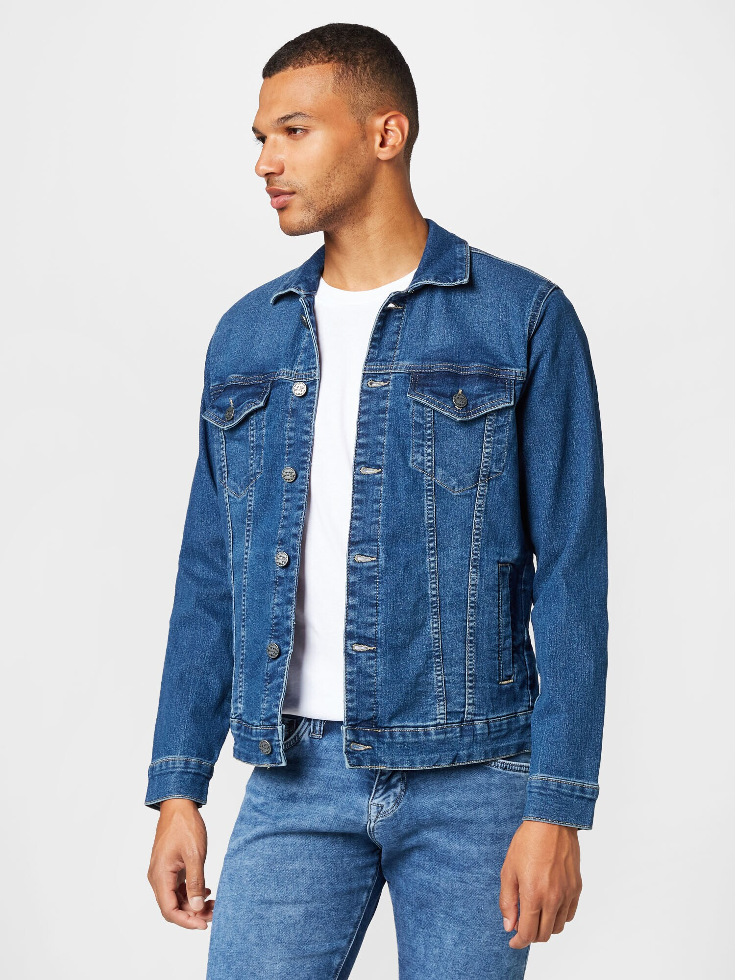 Only & Sons Prechodná bunda 'COME' modrá denim - Pepit.sk