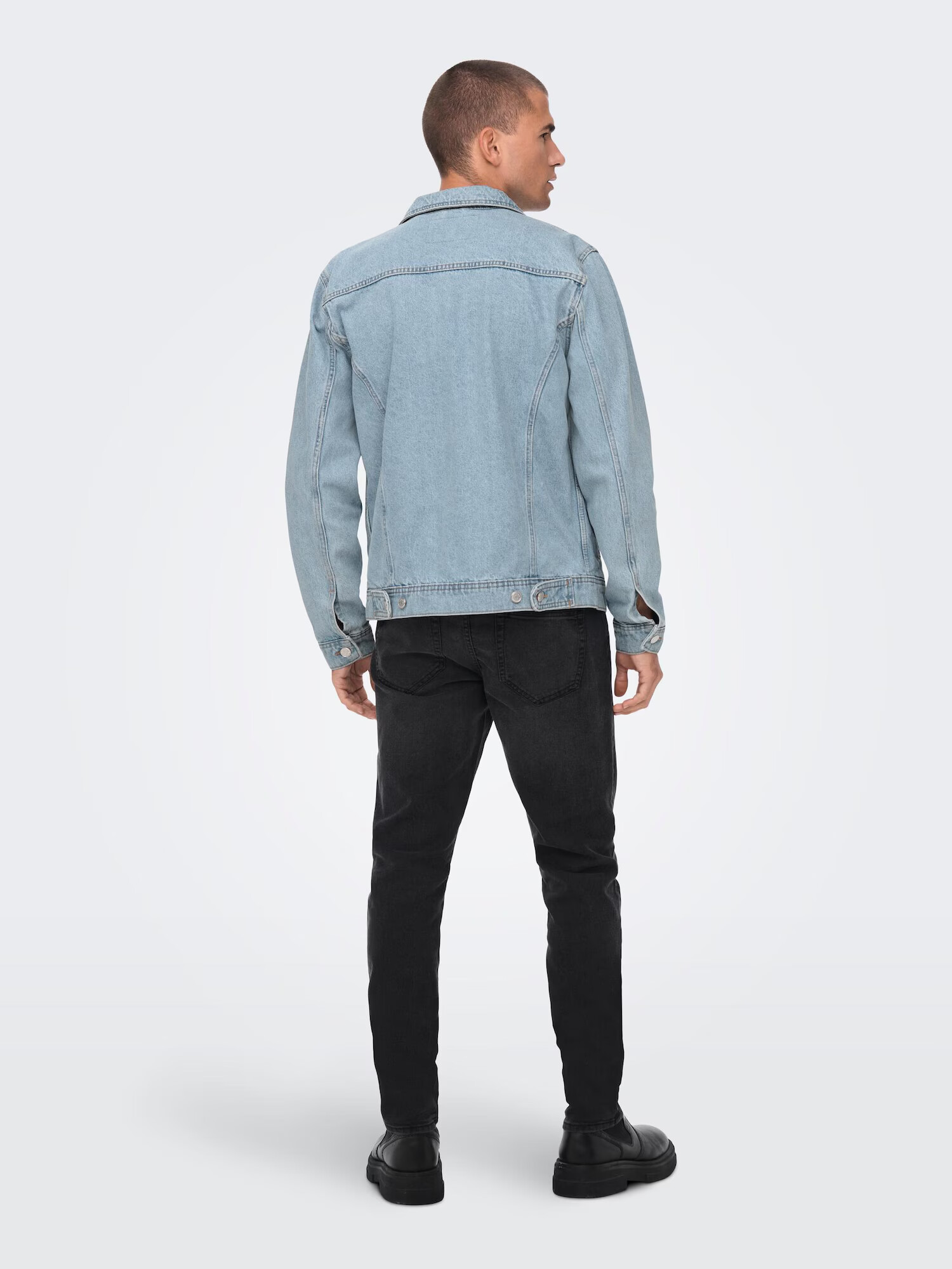 Only & Sons Prechodná bunda 'Duke' modrá denim - Pepit.sk