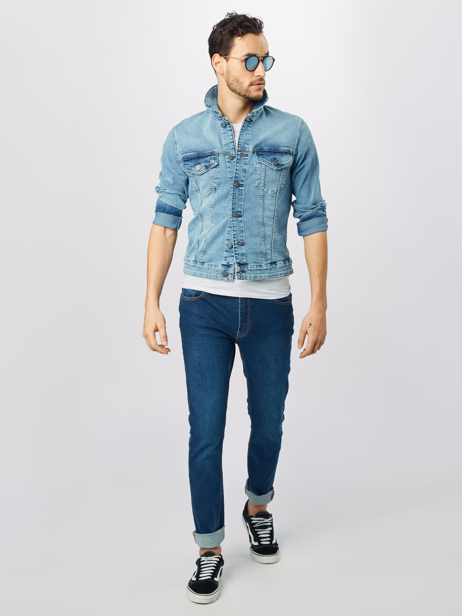 Only & Sons Prechodná bunda modrá denim - Pepit.sk