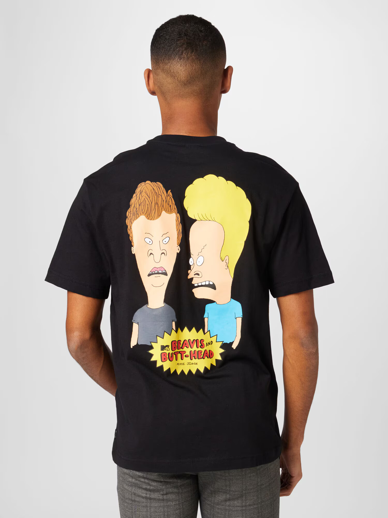 Only & Sons Tričko 'BEAVIS AND BUTTHEAD' svetlobéžová / žltá / červená / čierna - Pepit.sk