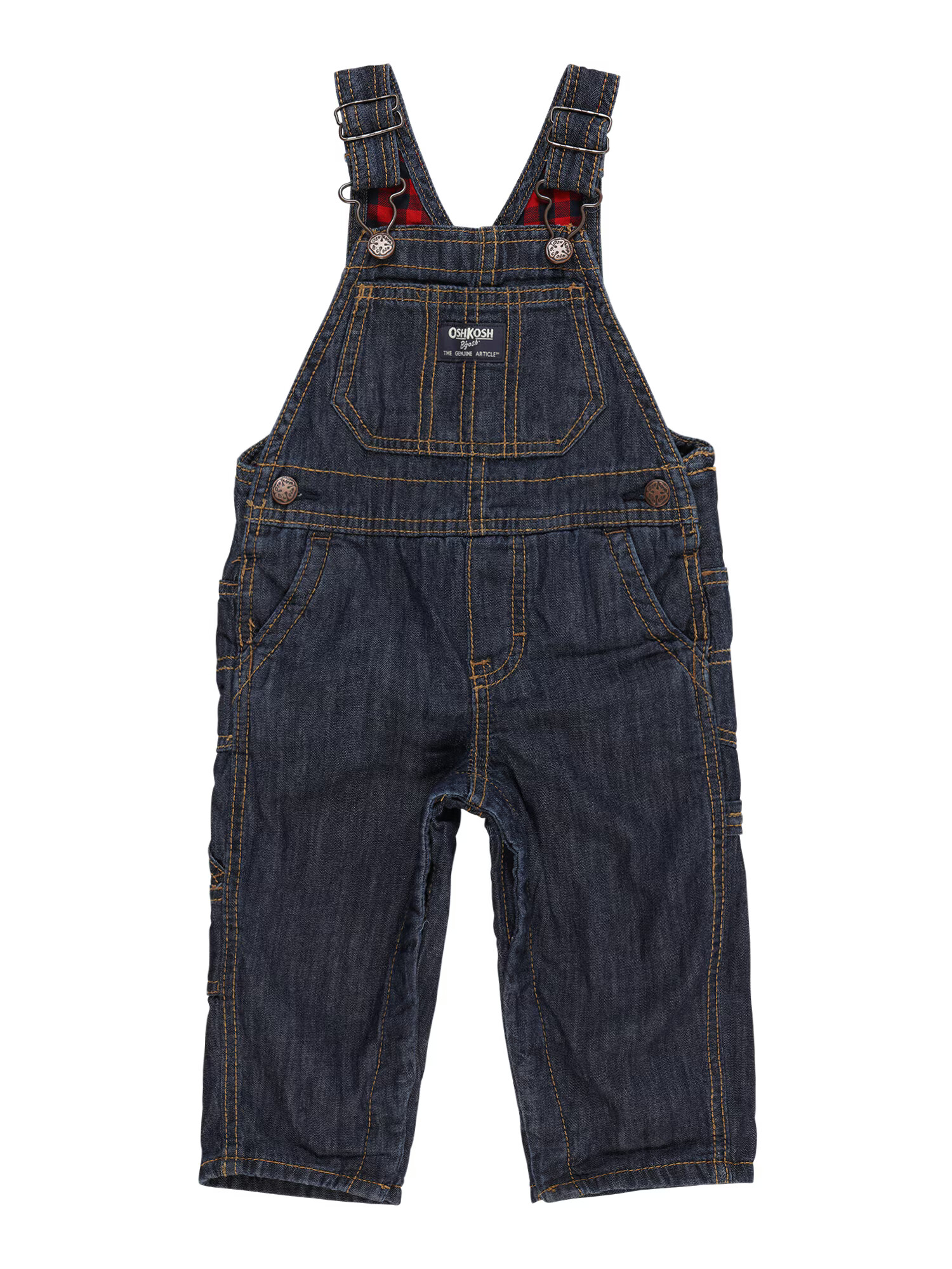 OshKosh Nohavice na traky modrá denim - Pepit.sk