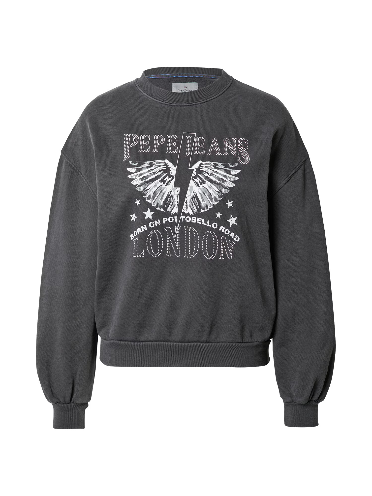 Pepe Jeans Mikina 'CADENCE' antracitová / biela - Pepit.sk