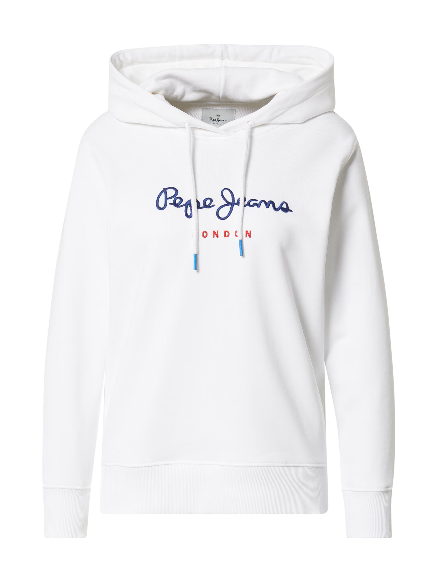 Pepe Jeans Mikina 'Calista' námornícka modrá / ohnivo červená / biela - Pepit.sk