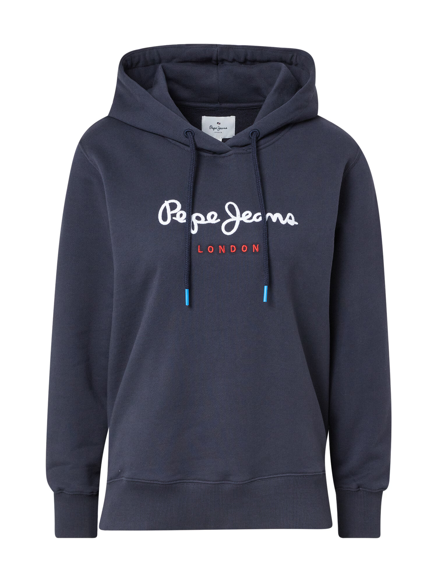 Pepe Jeans Mikina 'Calista' námornícka modrá / ohnivo červená / biela - Pepit.sk