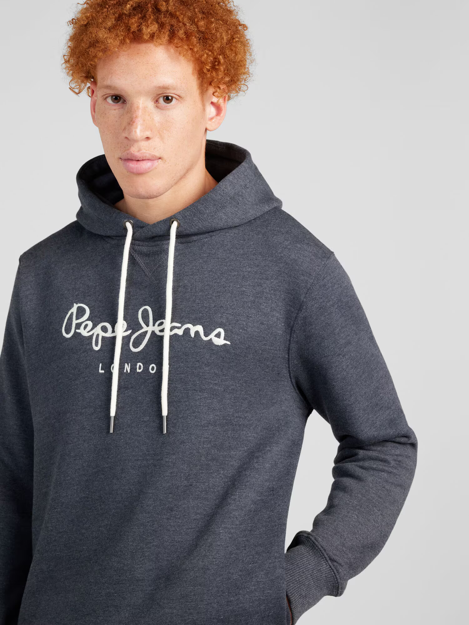 Pepe Jeans Mikina 'NOUVEL' tmavomodrá / biela - Pepit.sk