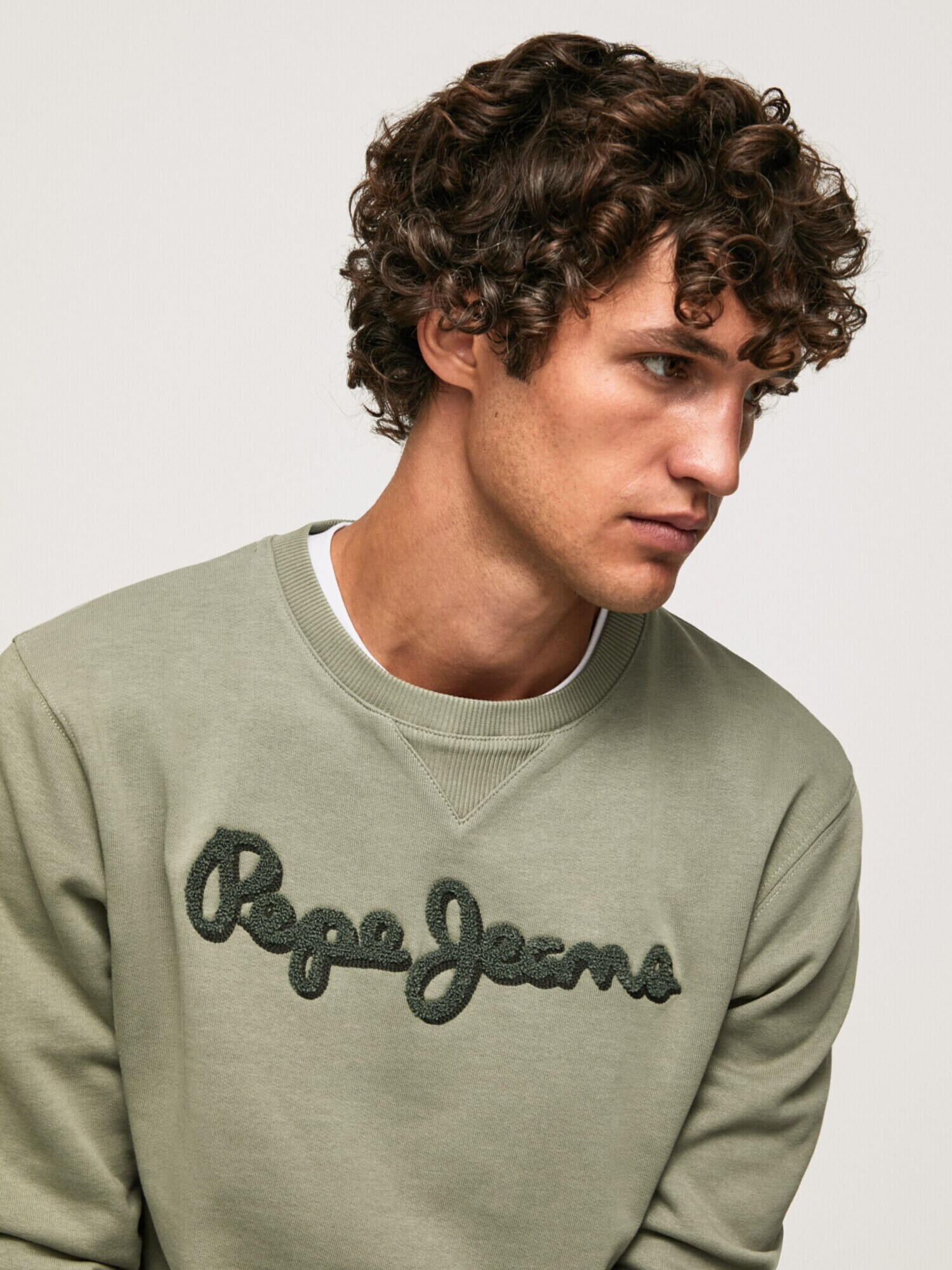 Pepe Jeans Mikina 'Ryan' svetlozelená / tmavozelená - Pepit.sk