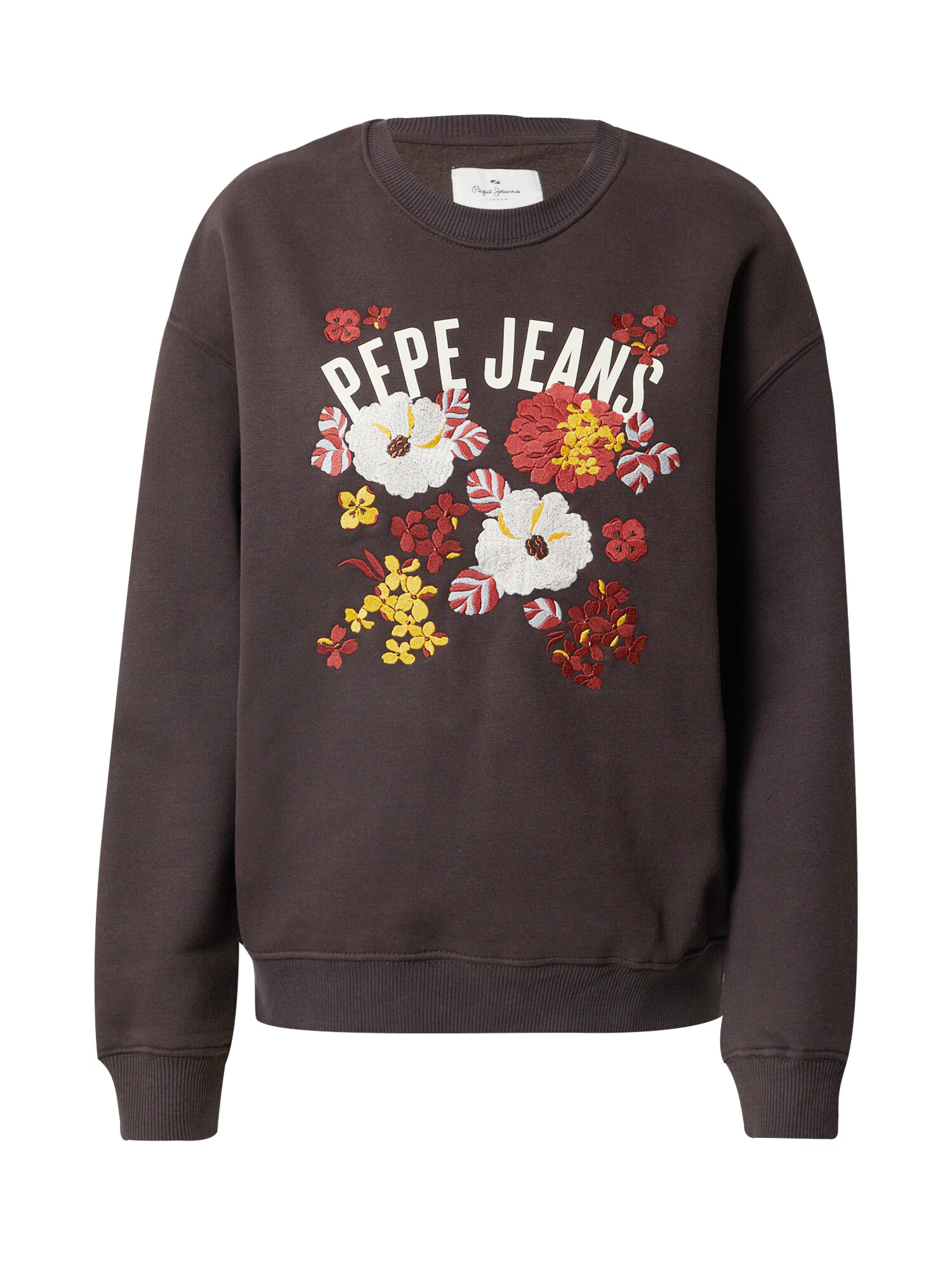 Pepe Jeans Mikina 'Stephanie' mokka / žltá / melónová / biela - Pepit.sk