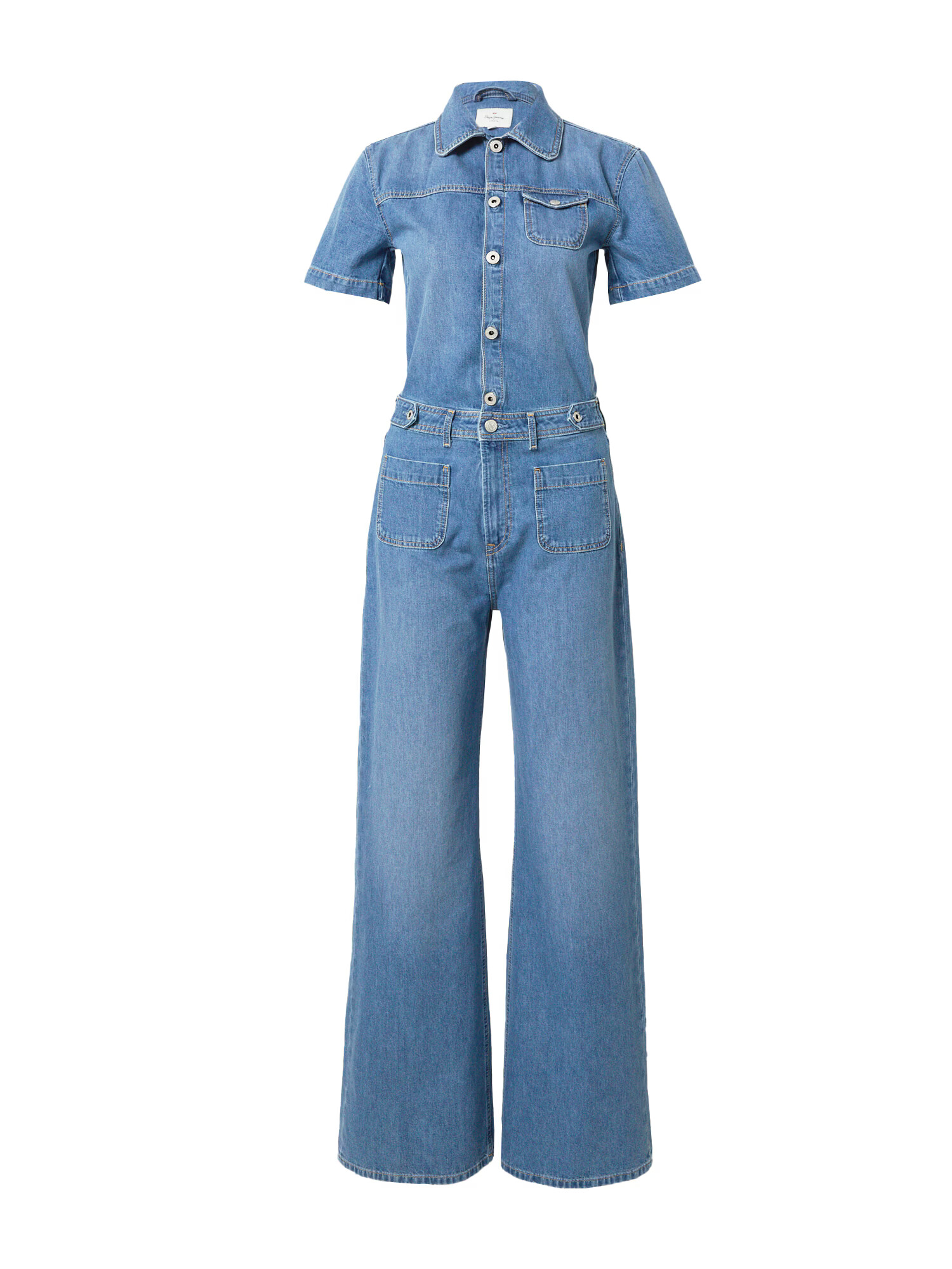 Pepe Jeans Overal 'EVELYN' modrá denim - Pepit.sk