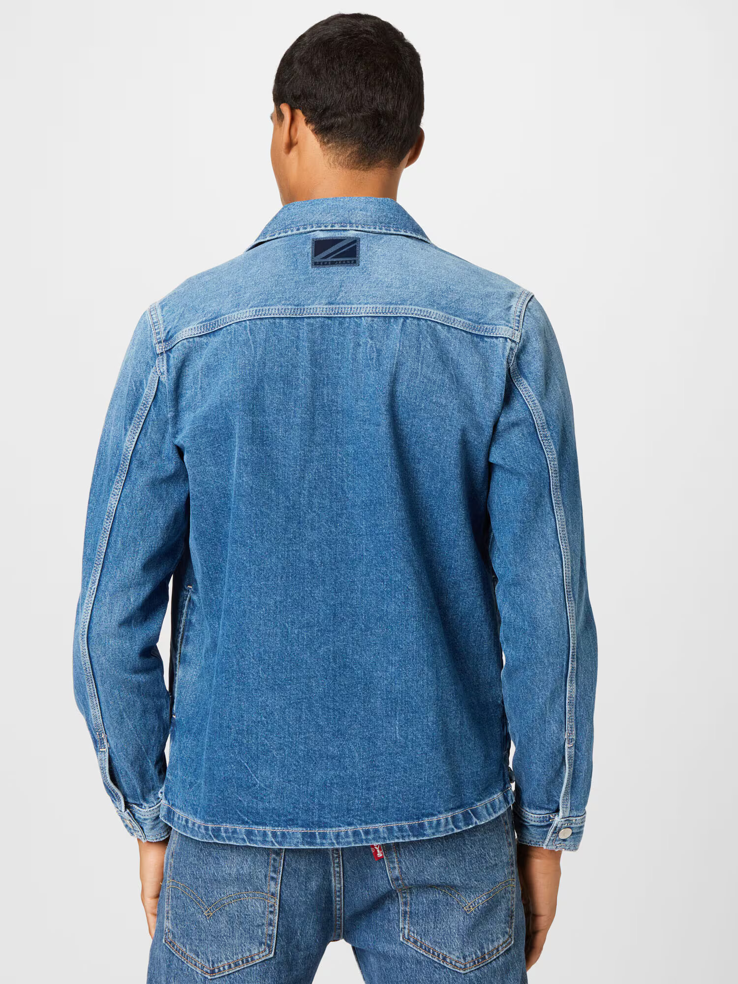 Pepe Jeans Prechodná bunda 'BAILEY' modrá denim - Pepit.sk