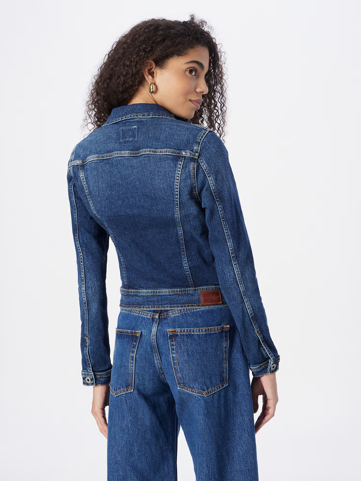 Pepe Jeans Prechodná bunda modrá denim - Pepit.sk