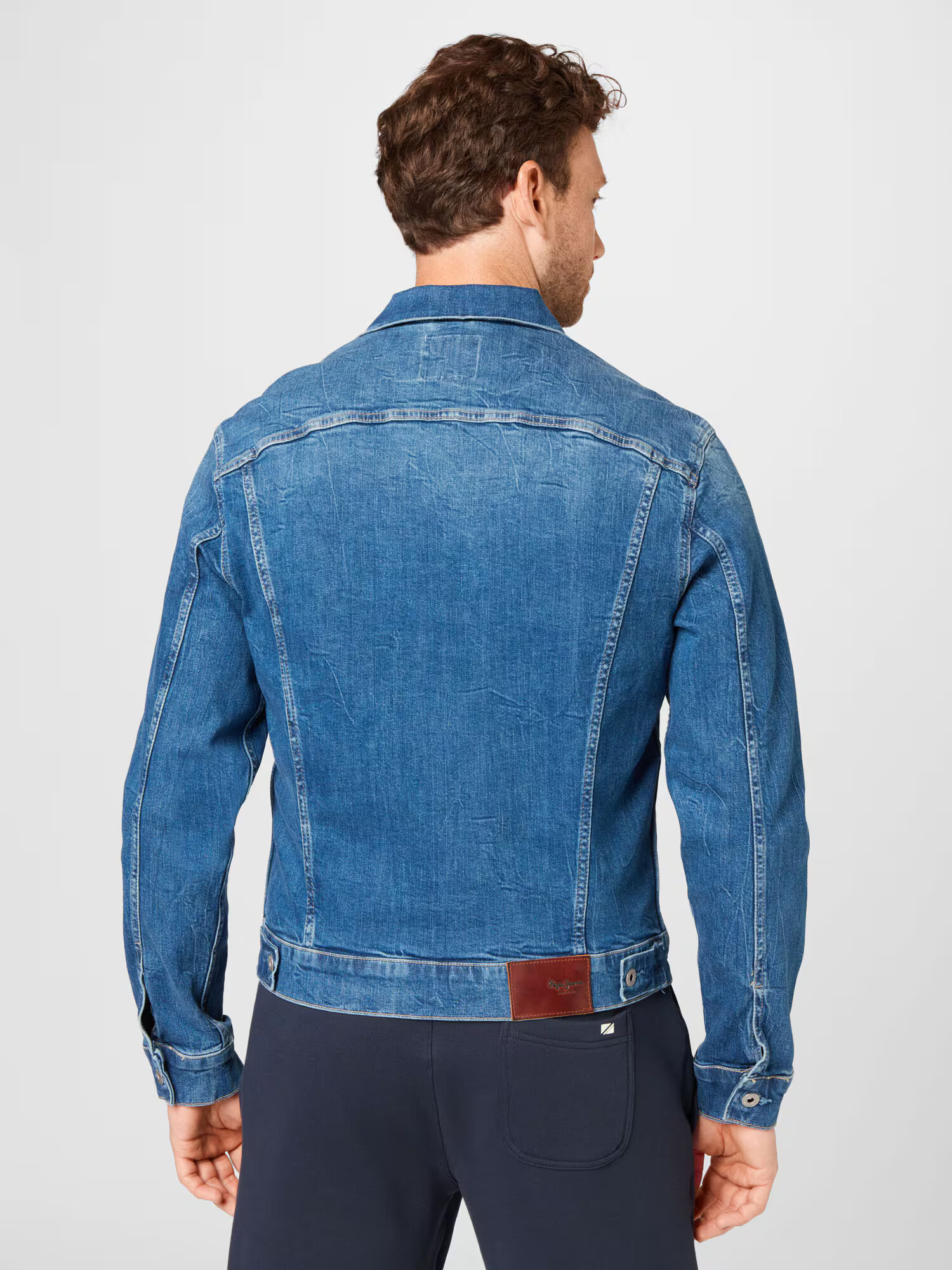 Pepe Jeans Prechodná bunda 'Pinner' modrá denim - Pepit.sk