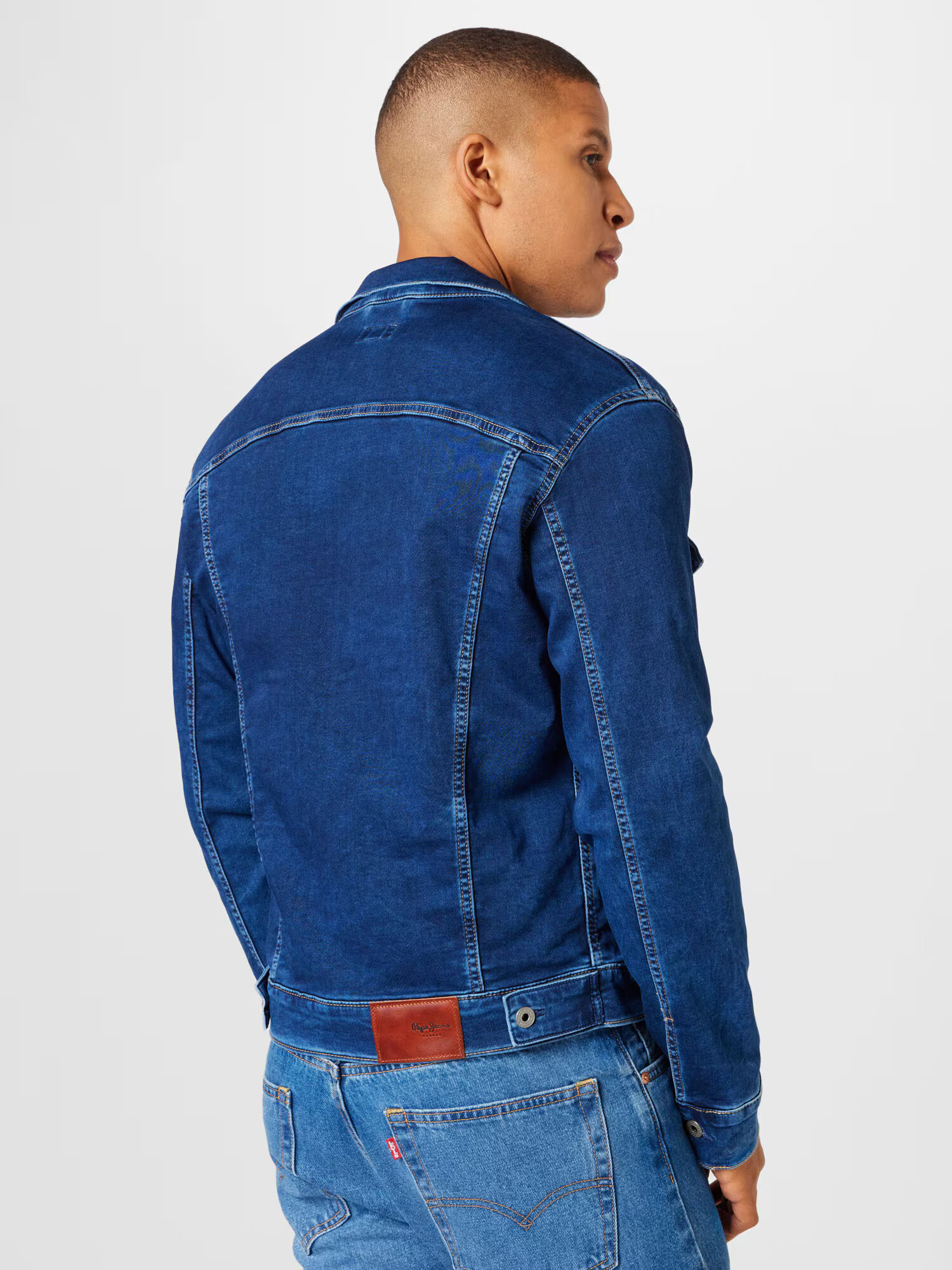 Pepe Jeans Prechodná bunda 'Pinner' modrá denim - Pepit.sk