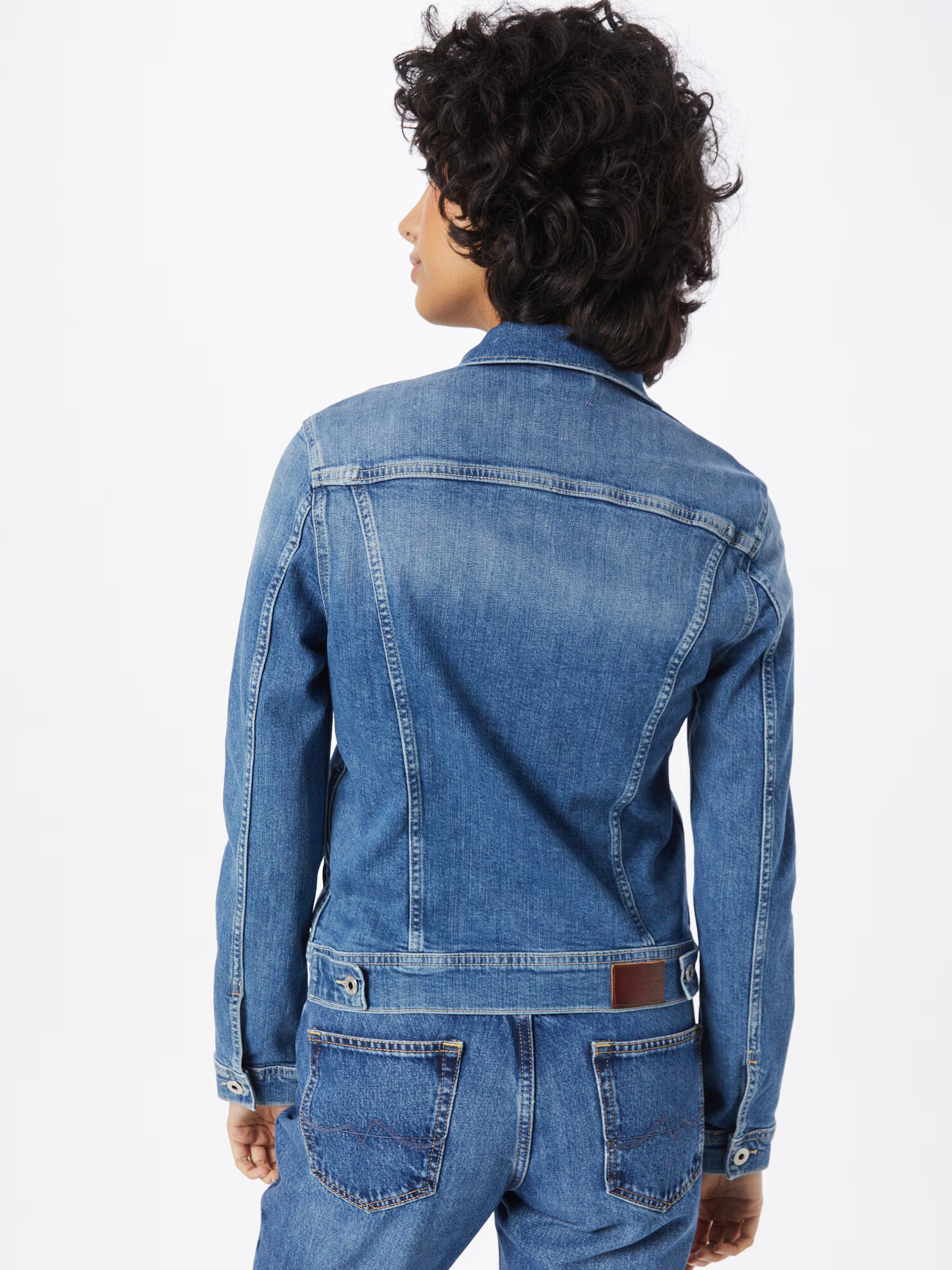 Pepe Jeans Prechodná bunda 'Thrift' modrá denim - Pepit.sk