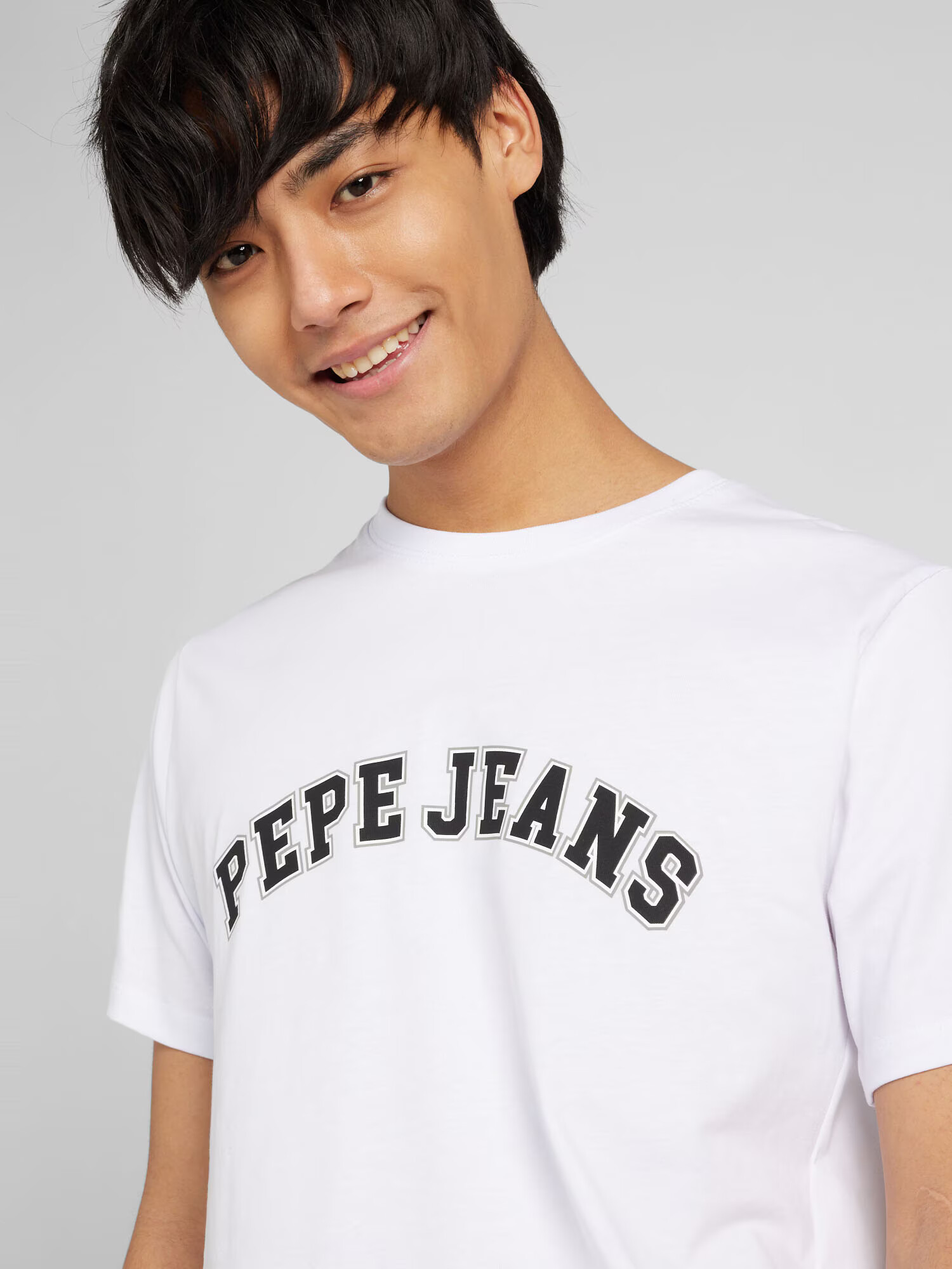 Pepe Jeans Tričko 'CLEMENT' čierna / biela - Pepit.sk