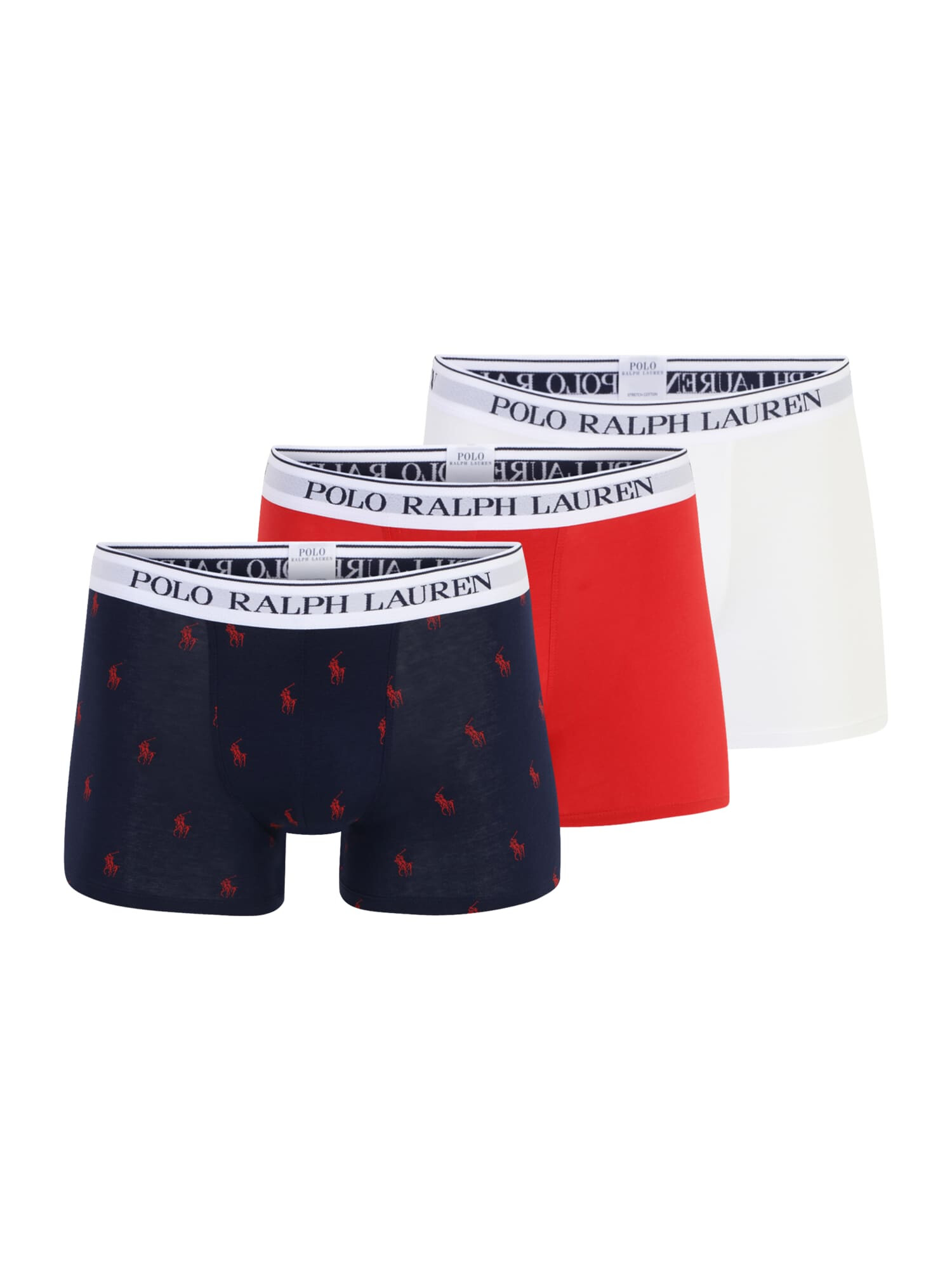 Polo Ralph Lauren Boxerky námornícka modrá / červená / biela - Pepit.sk