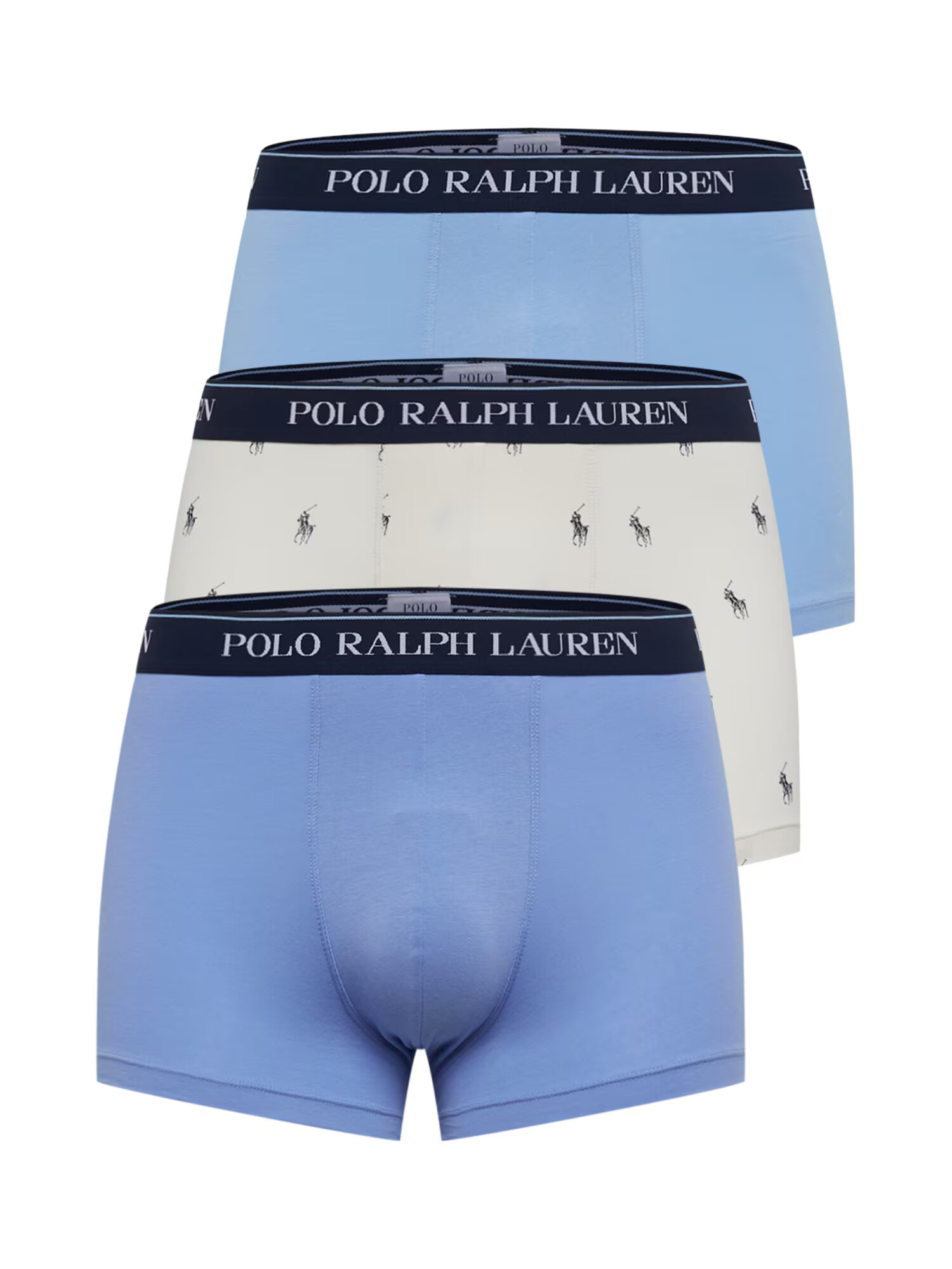 Polo Ralph Lauren Boxerky námornícka modrá / svetlomodrá / prírodná biela - Pepit.sk