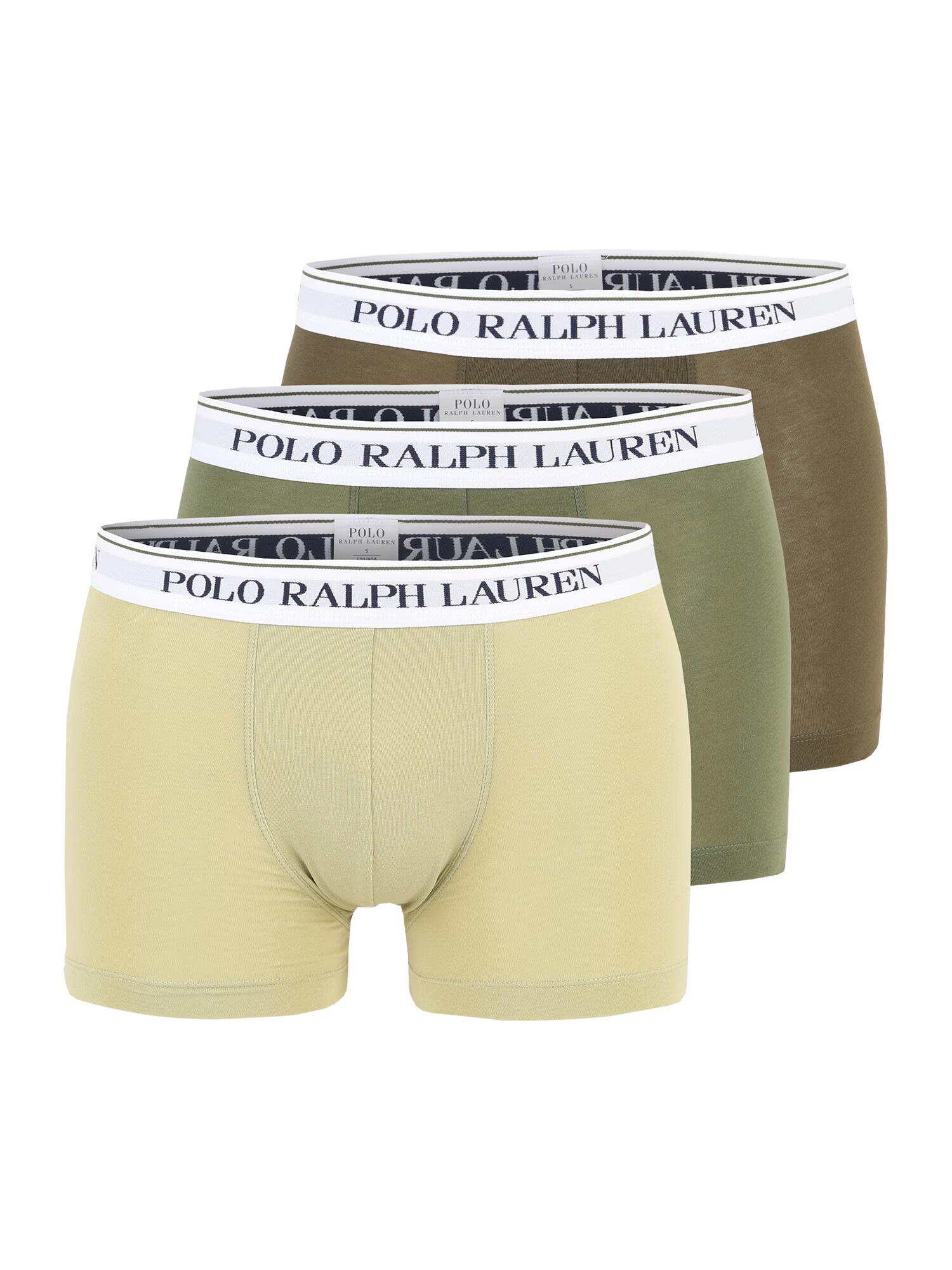 Polo Ralph Lauren Boxerky pastelovo žltá / kaki / olivová / čierna / biela - Pepit.sk