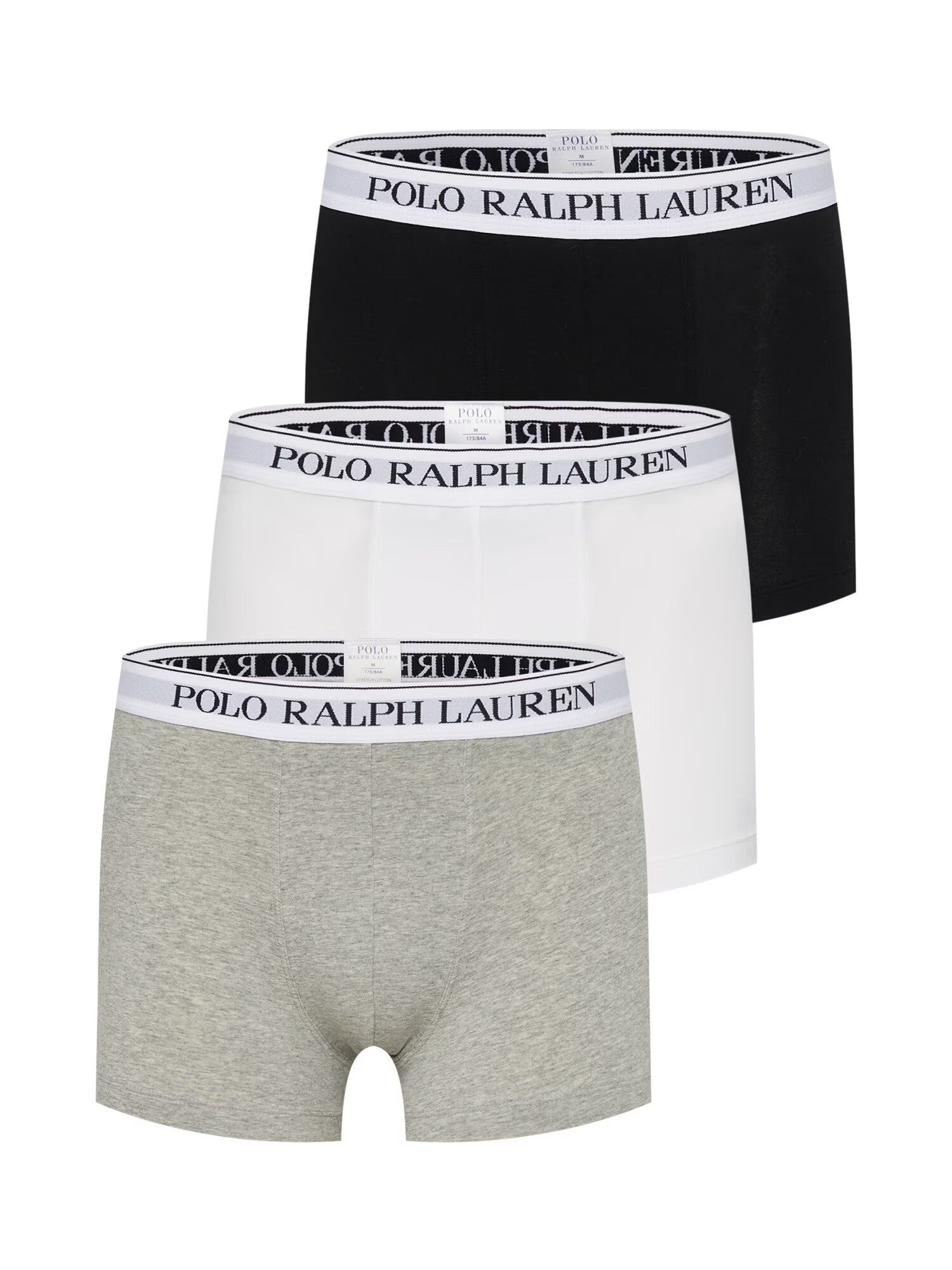 Polo Ralph Lauren Boxerky 'Classic' svetlosivá / sivá melírovaná / čierna / prírodná biela - Pepit.sk