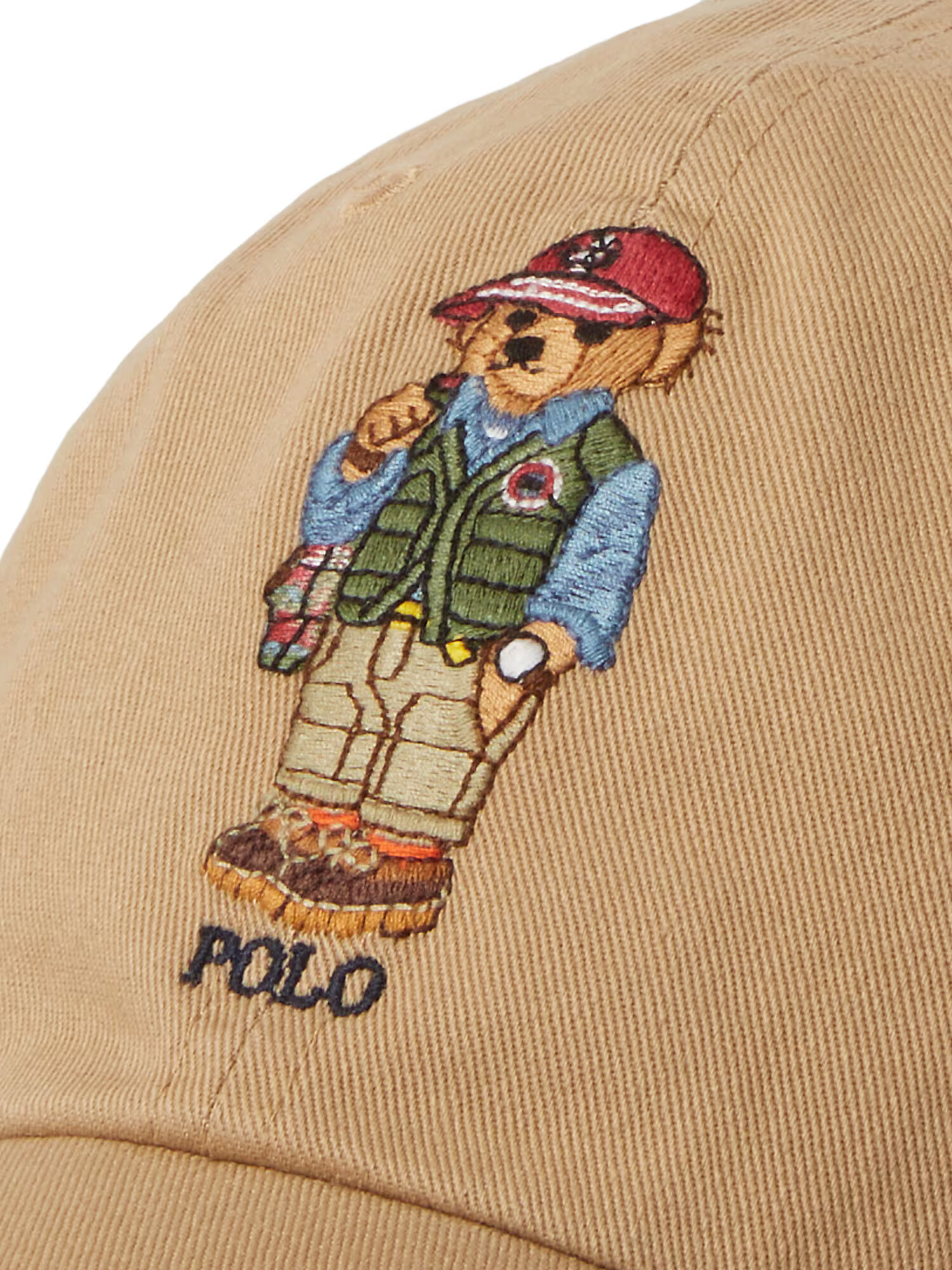 Polo Ralph Lauren Čiapka piesková / svetlomodrá / tmavozelená / tmavočervená - Pepit.sk