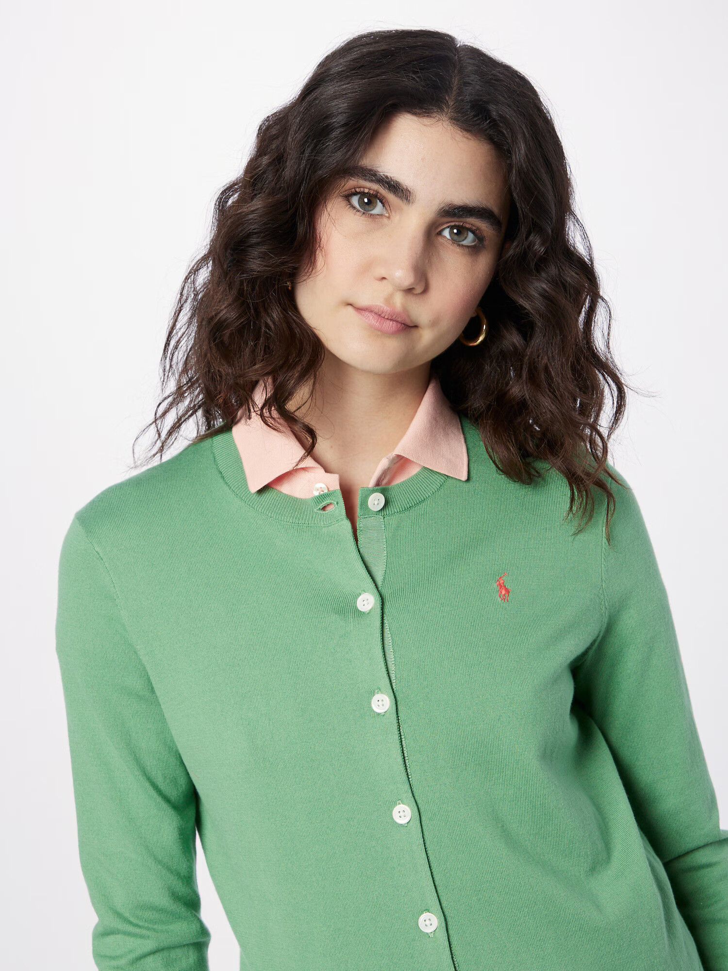 Polo Ralph Lauren Kardigán kiwi / oranžová - Pepit.sk