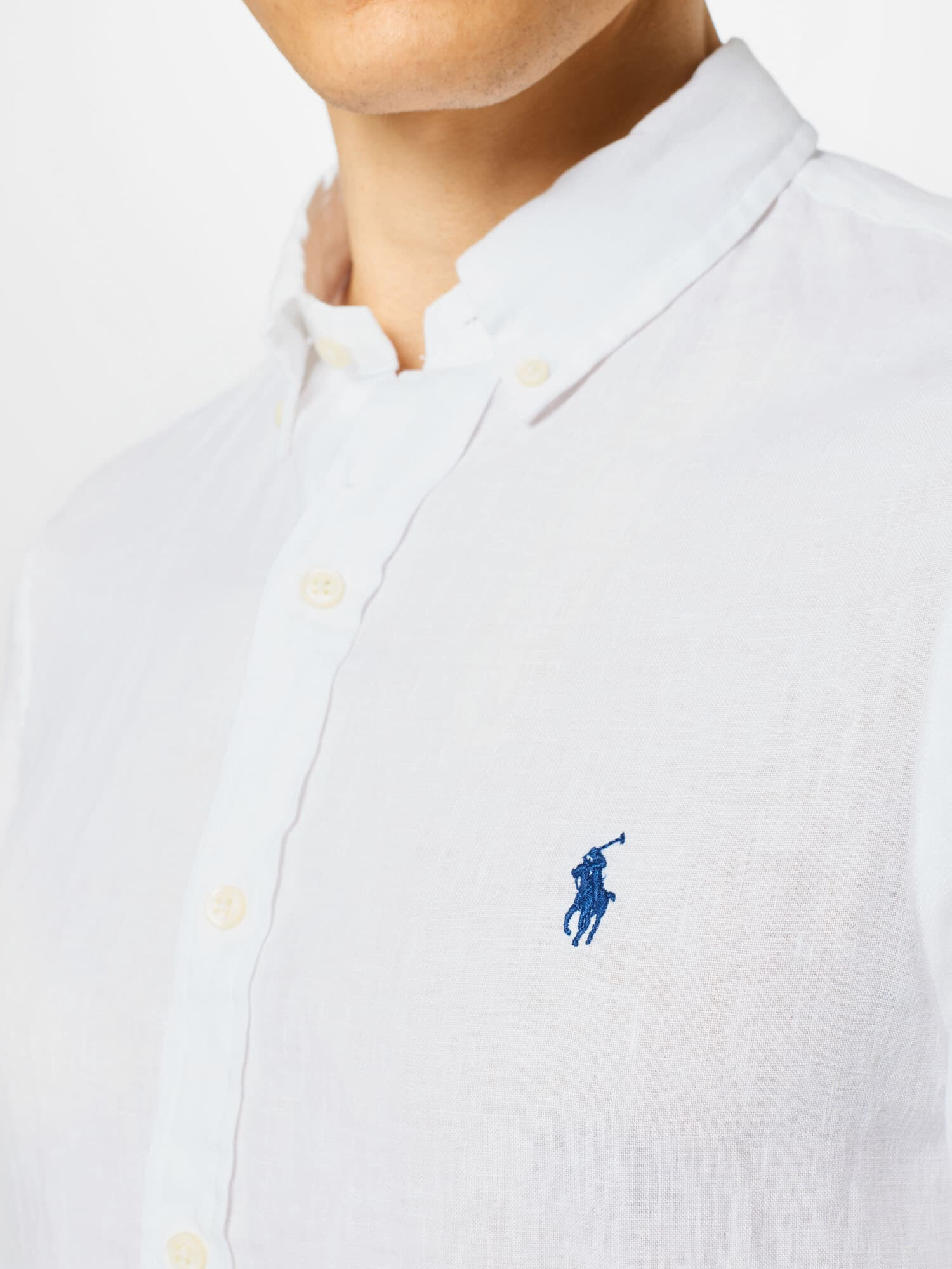 Polo Ralph Lauren Košeľa námornícka modrá / biela - Pepit.sk