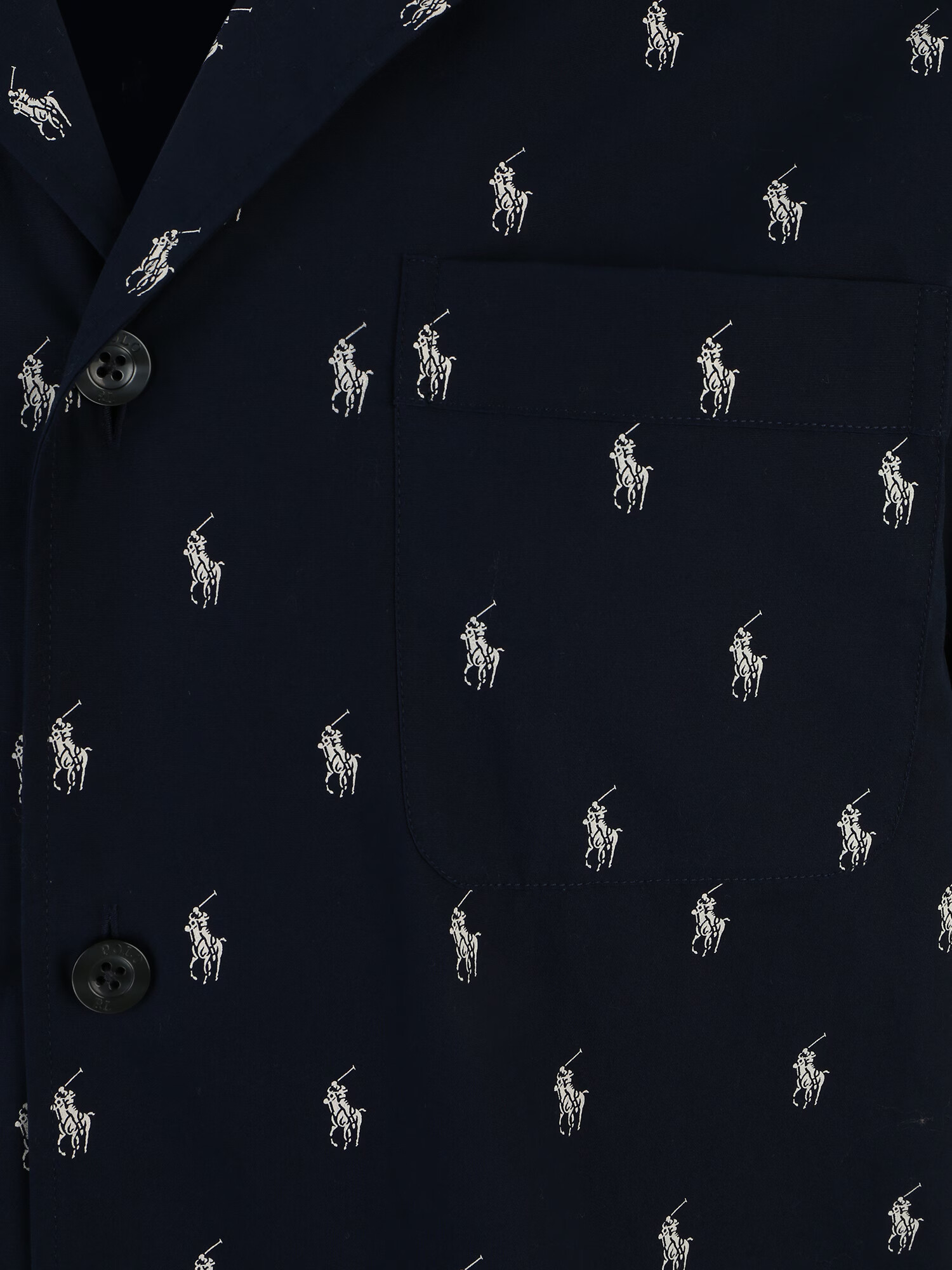 Polo Ralph Lauren Krátke pyžamo tmavomodrá / biela - Pepit.sk