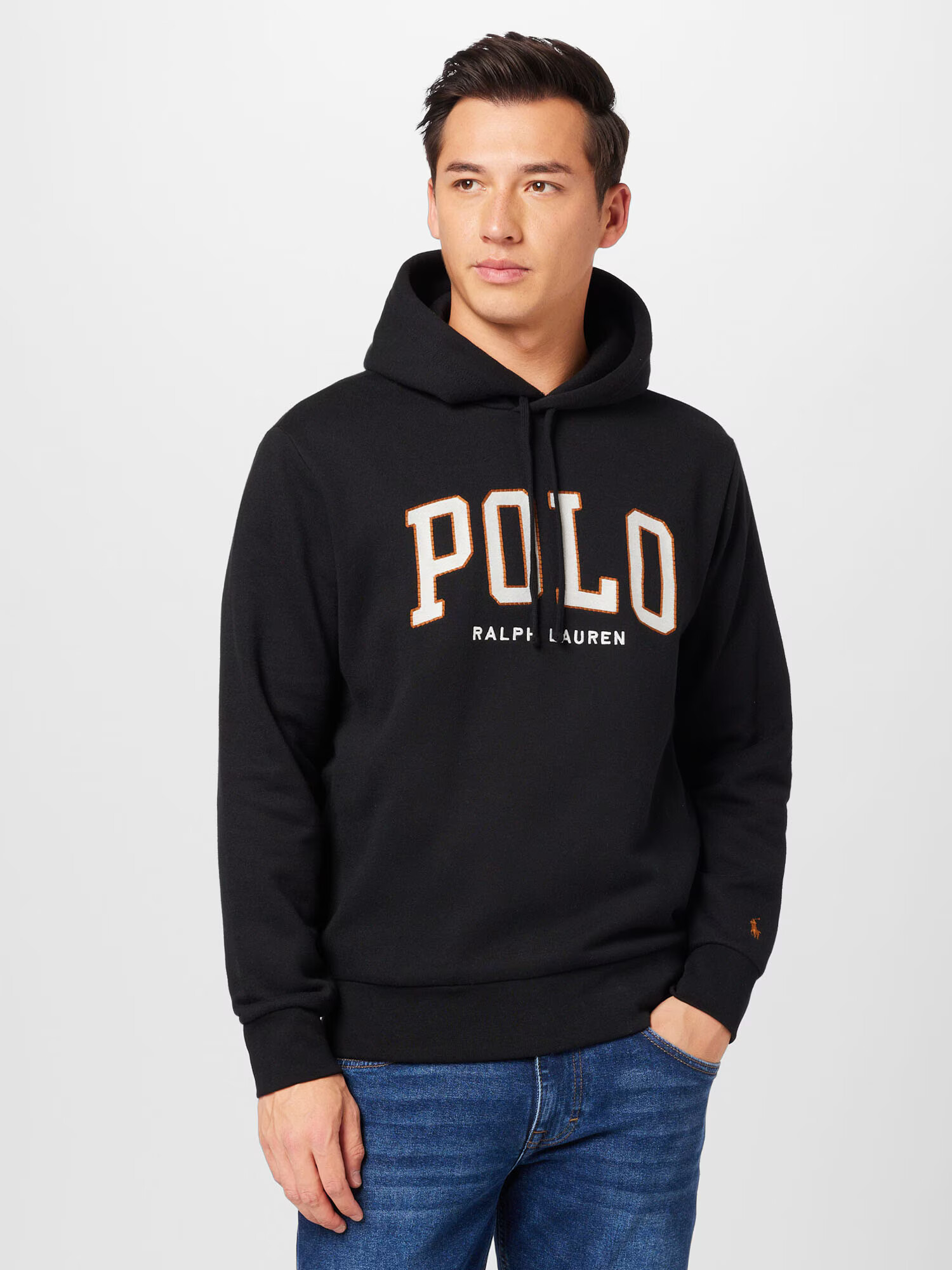 Polo Ralph Lauren Mikina hnedá / čierna / biela - Pepit.sk