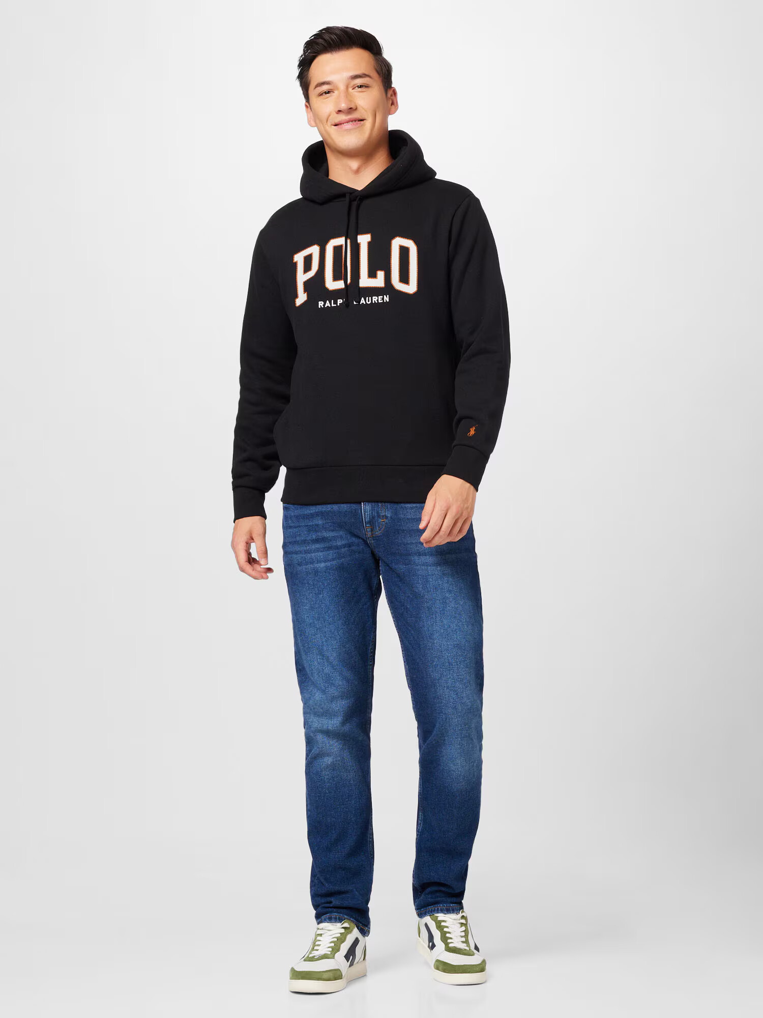 Polo Ralph Lauren Mikina hnedá / čierna / biela - Pepit.sk