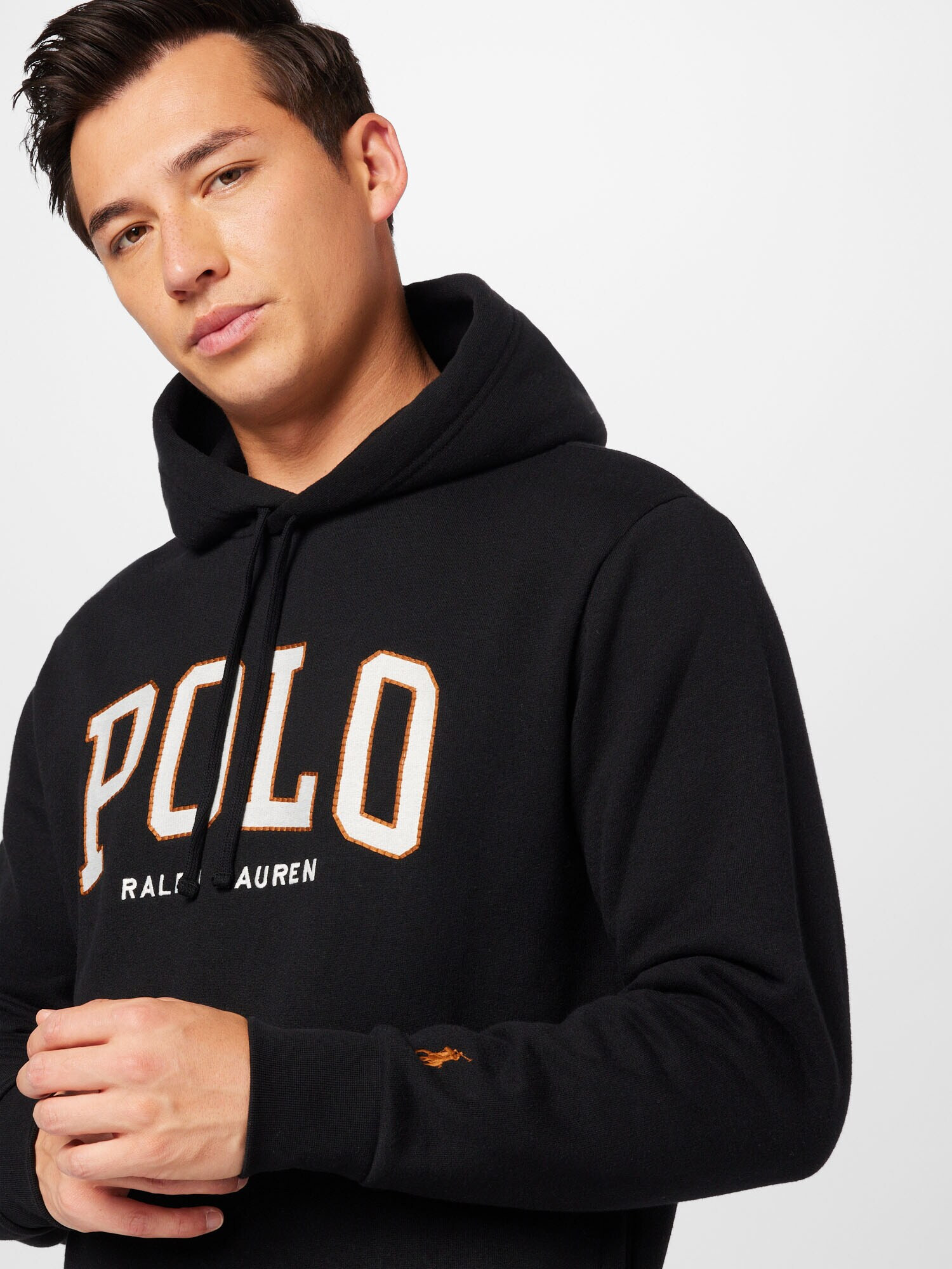 Polo Ralph Lauren Mikina hnedá / čierna / biela - Pepit.sk